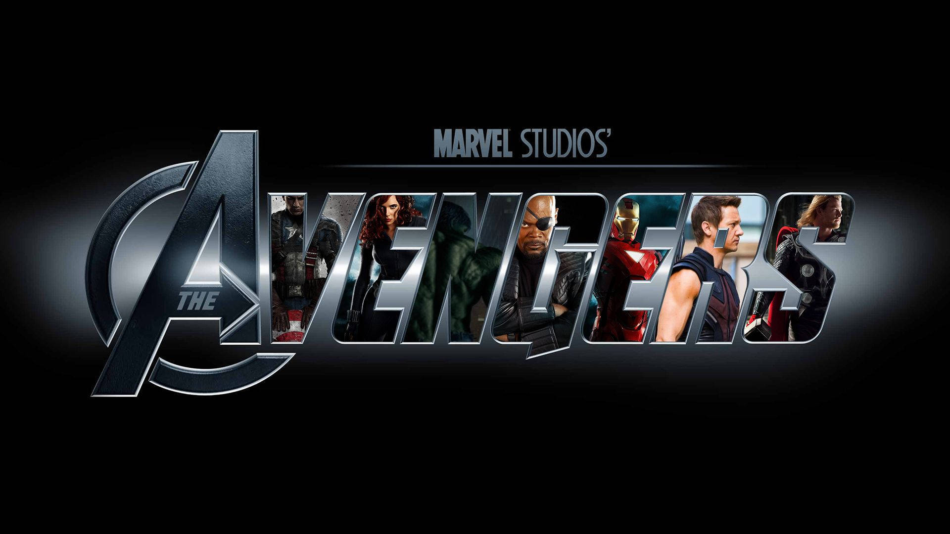 Avengers, metallic sheen, superhero portraits, Full HD Desktop Wallpaper