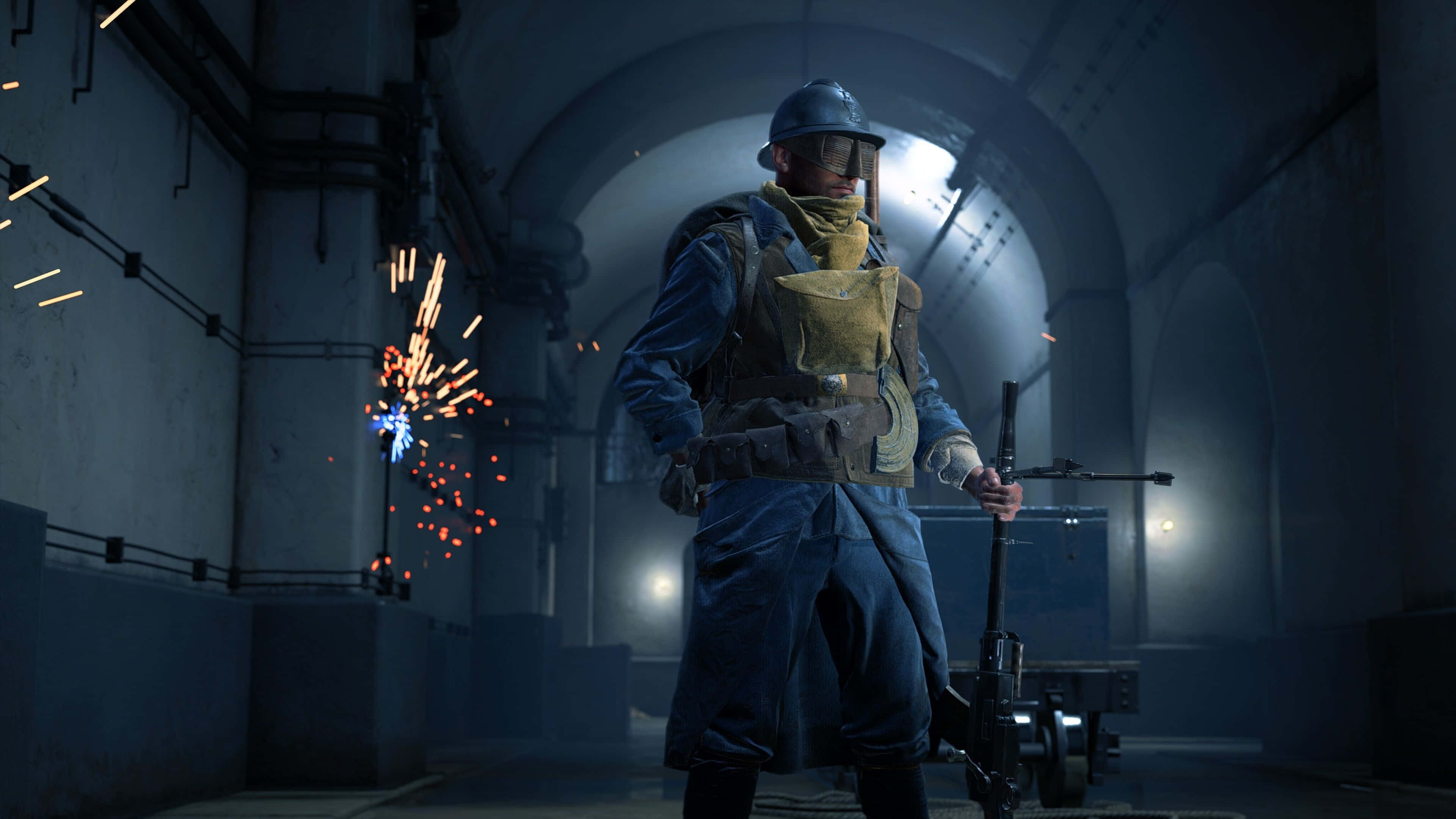 4k battlefield, soldier, helmet, 4K Desktop Wallpaper