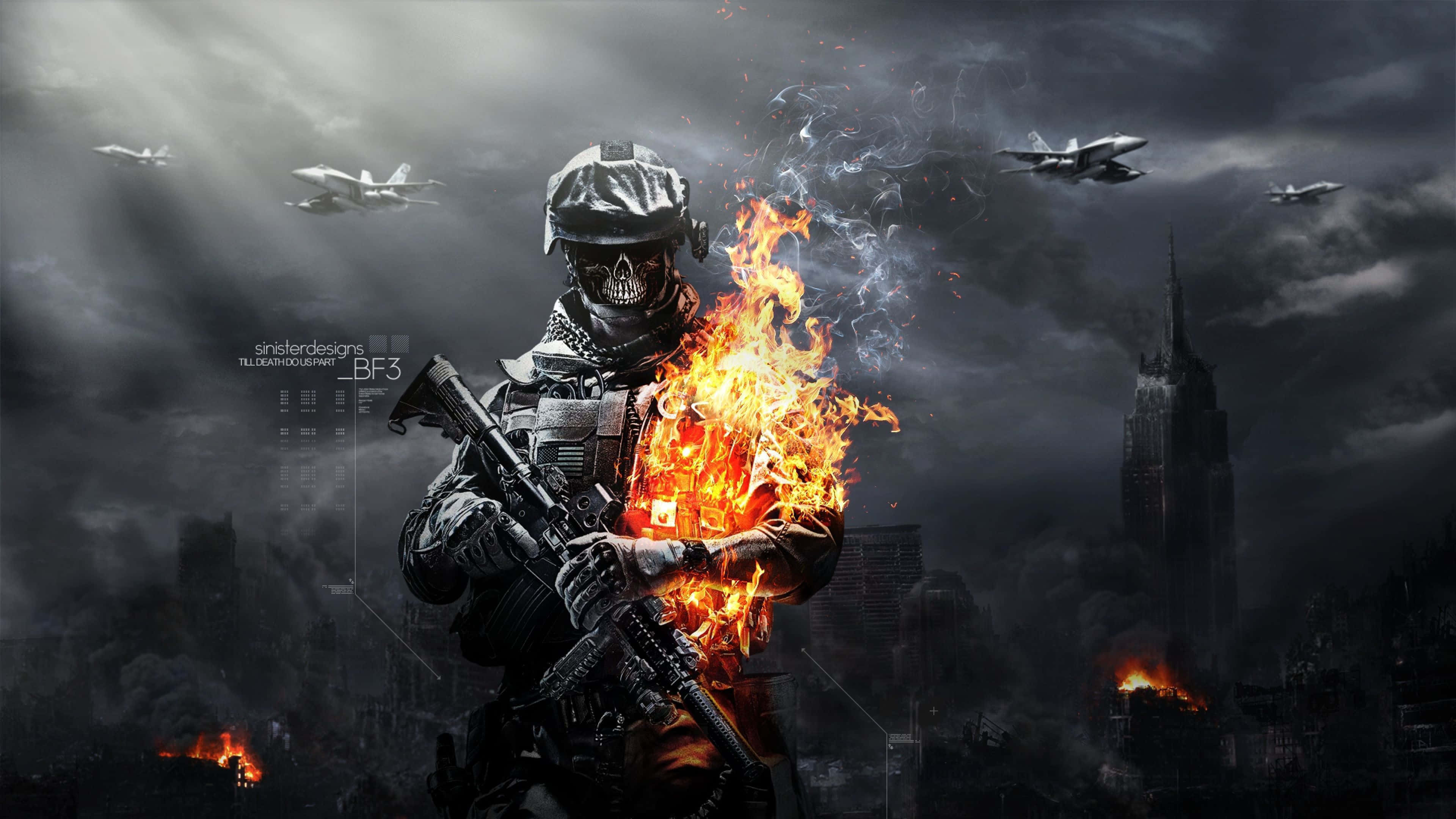 4K Battlefield, tanks, evening sun, 4K Desktop Wallpaper