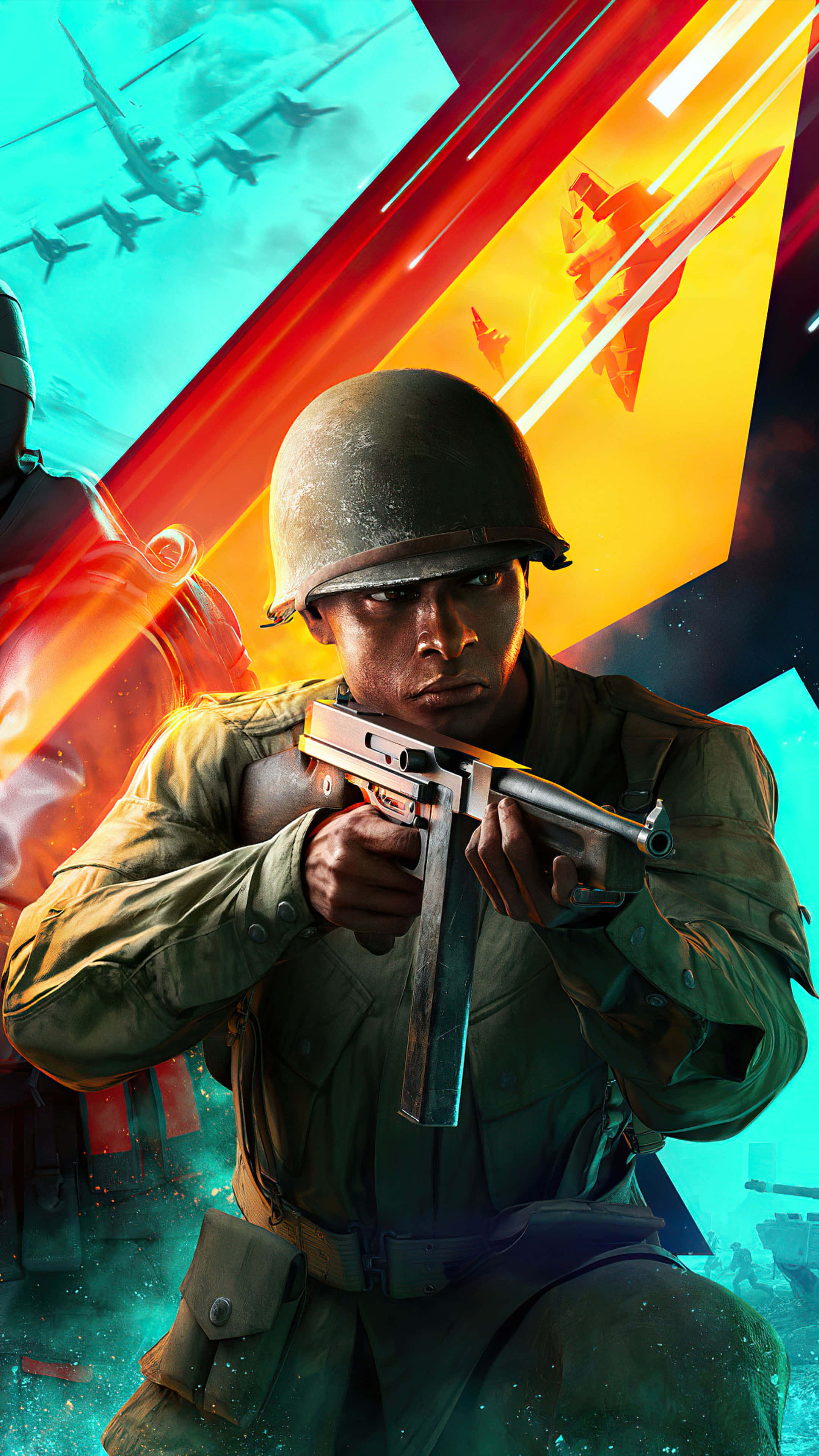 Battlefield, 4K, soldier, 4K Phone Wallpaper