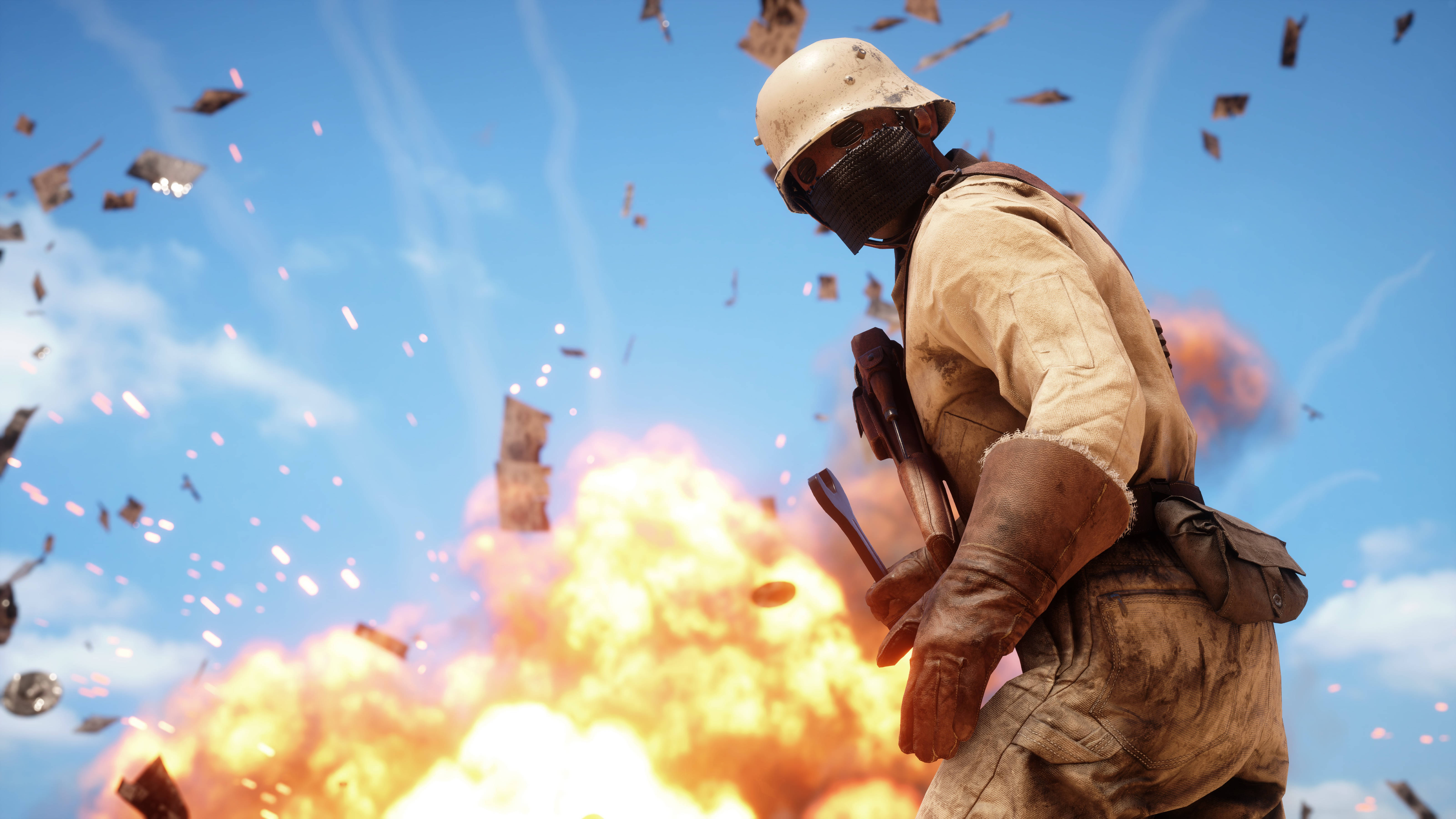 4K Bf1, German, air raid, 5K Desktop Wallpaper