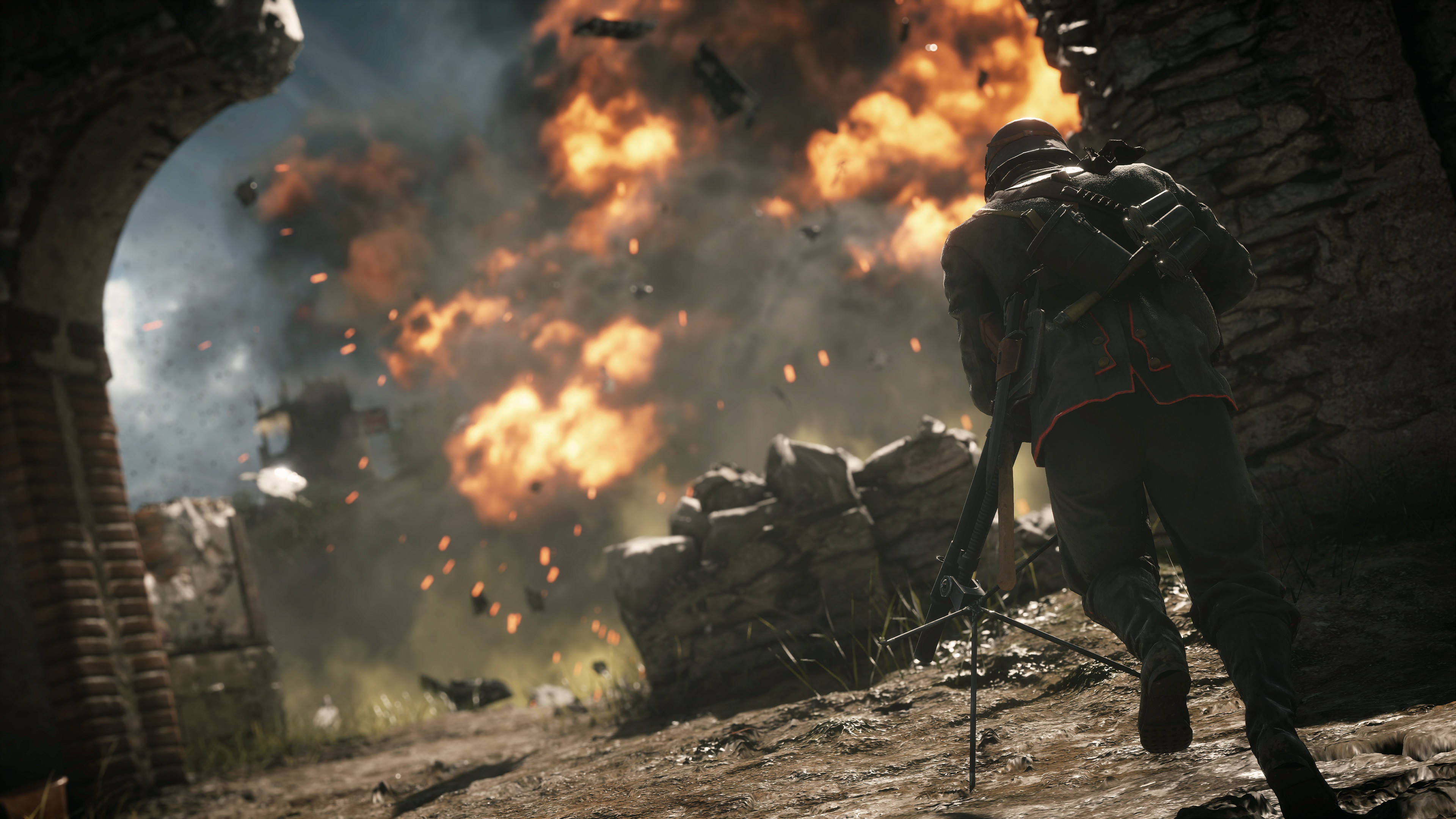 4K BF1, soldier, combat gear, 4K Desktop Wallpaper