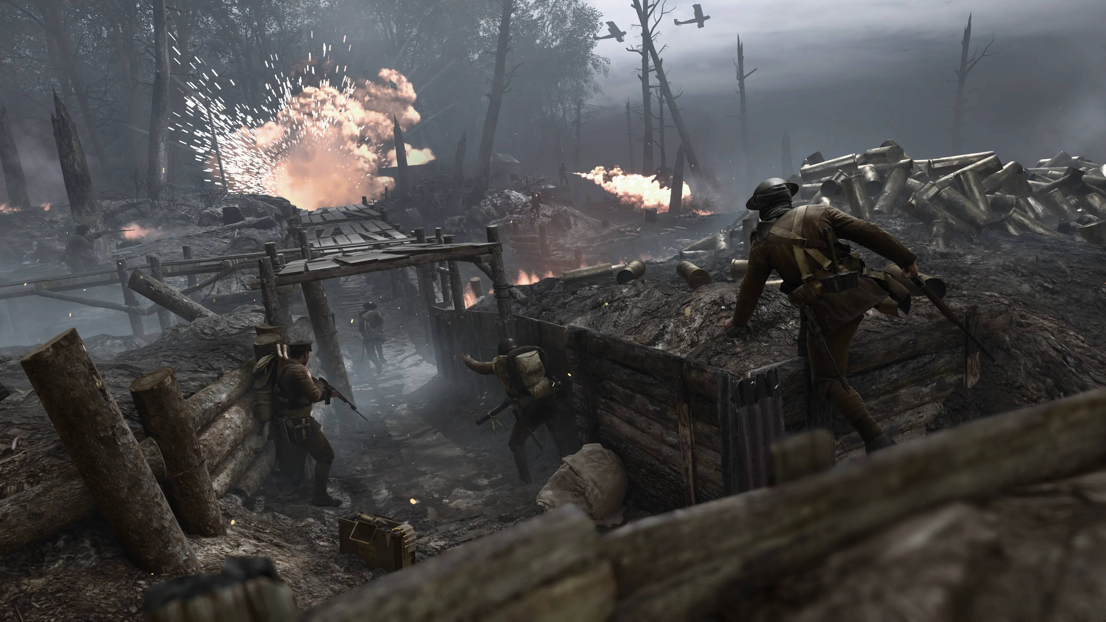 4K Bf1, British, trench, 4K Desktop Wallpaper