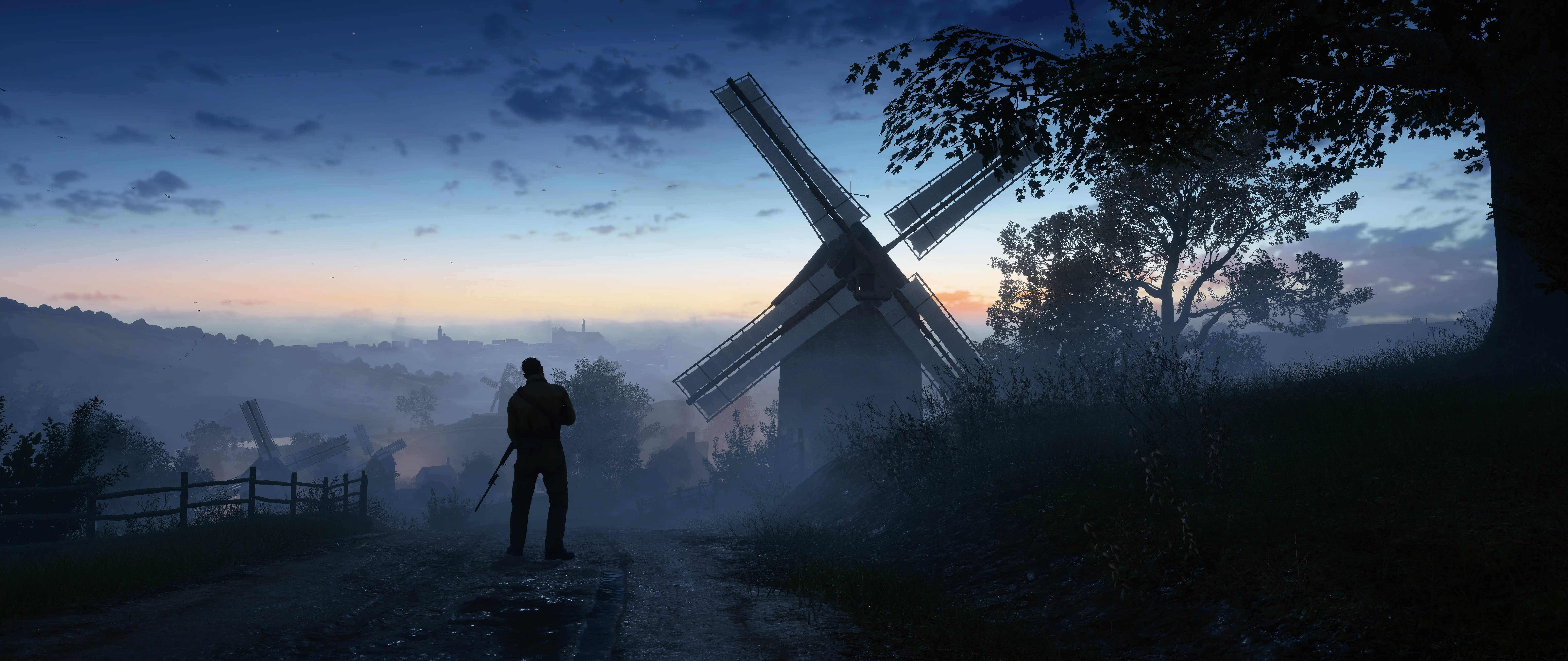 4K BF1, soldier, farm, 8K Desktop Wallpaper