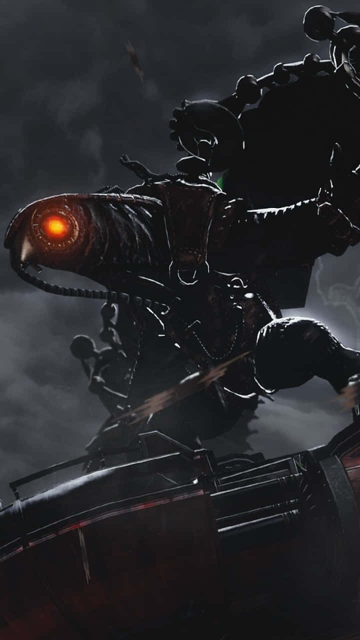 4K BioShock, iPhone, dark mechanical knight, HD Phone Wallpaper