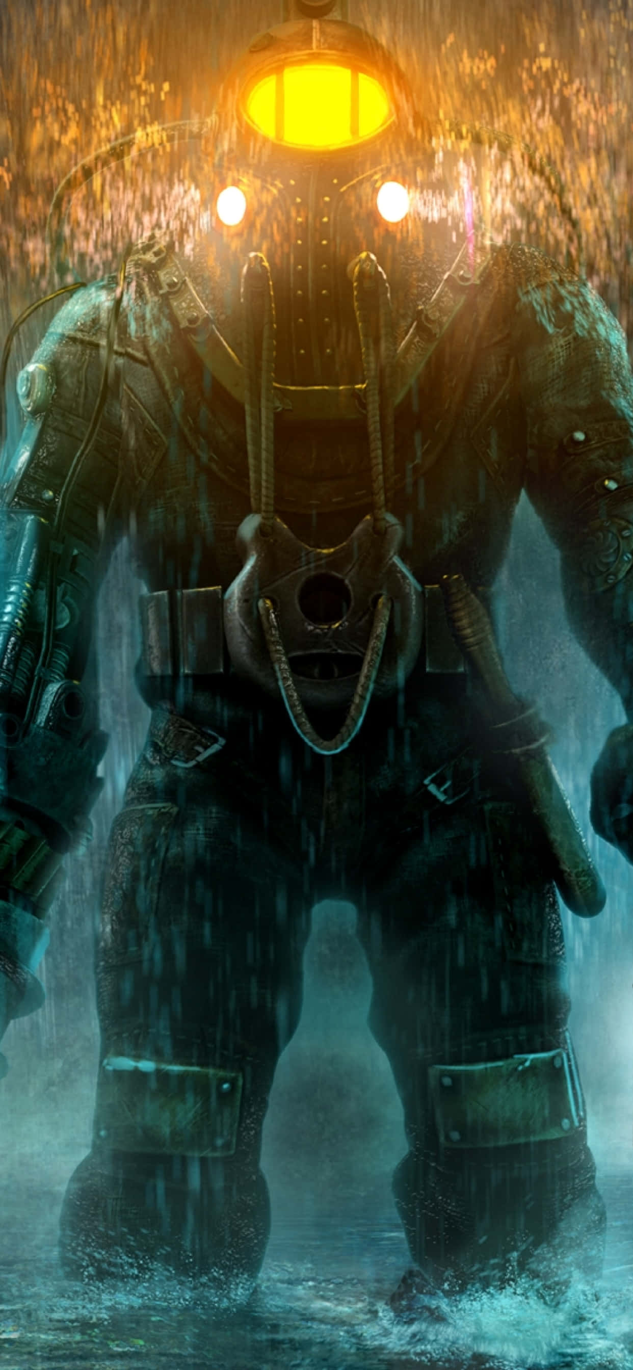 Bioshock, 4K, armored diver, 2K Phone Wallpaper
