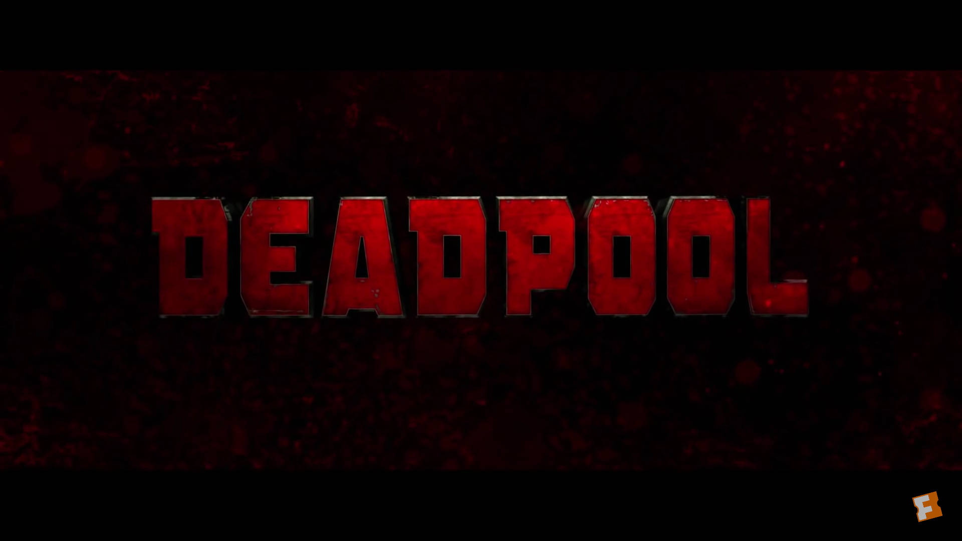 4K Deadpool, Deadpool logo, red, Full HD Desktop Wallpaper