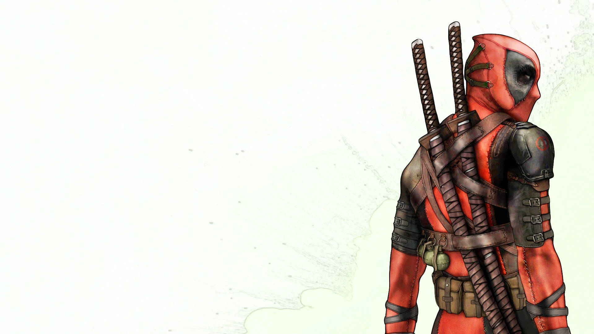 4K Deadpool, Deadpool, katanas, Full HD Desktop Wallpaper