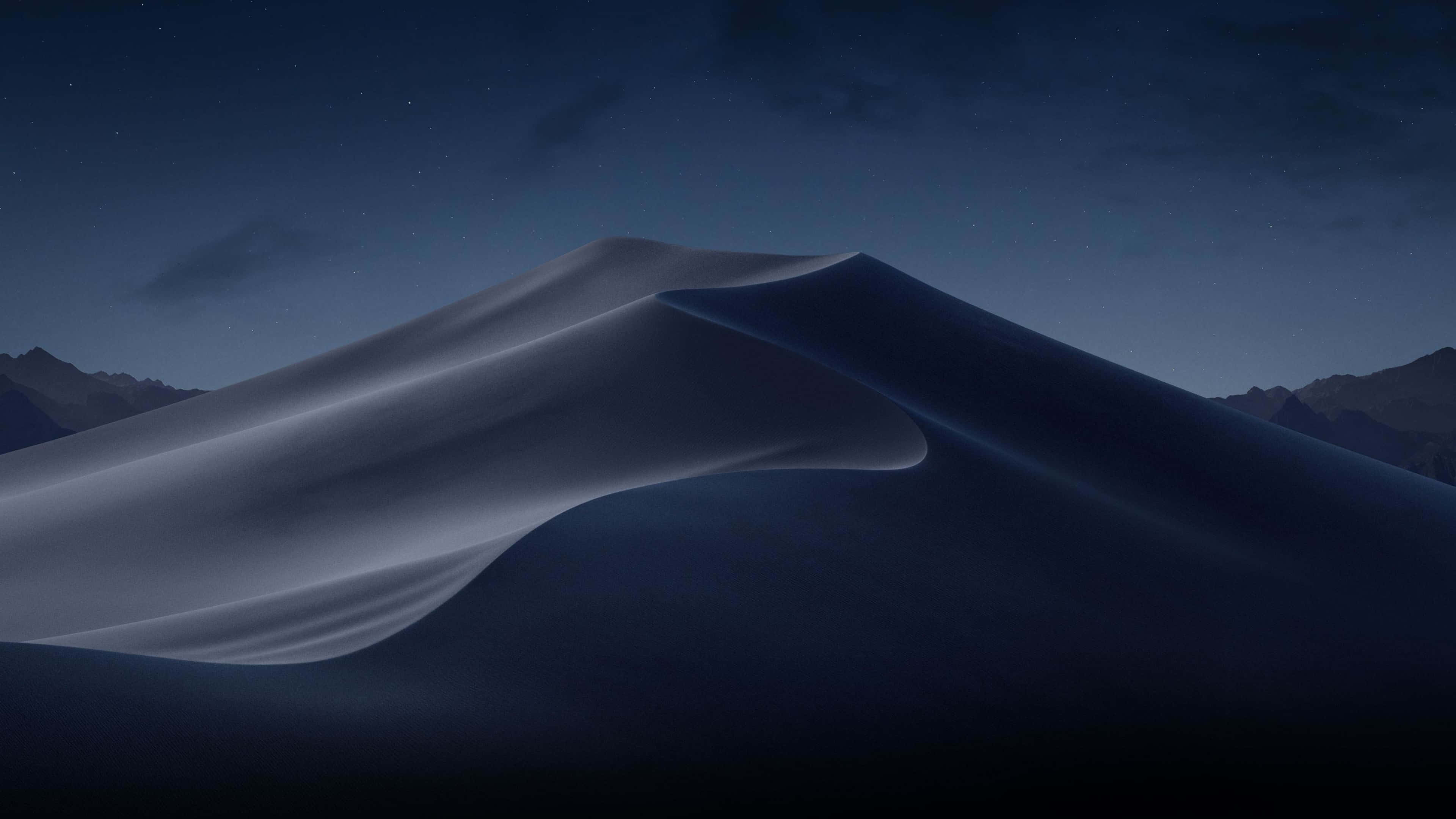 4K Desert, surreal desert landscape, starly sky, 4K Desktop Wallpaper