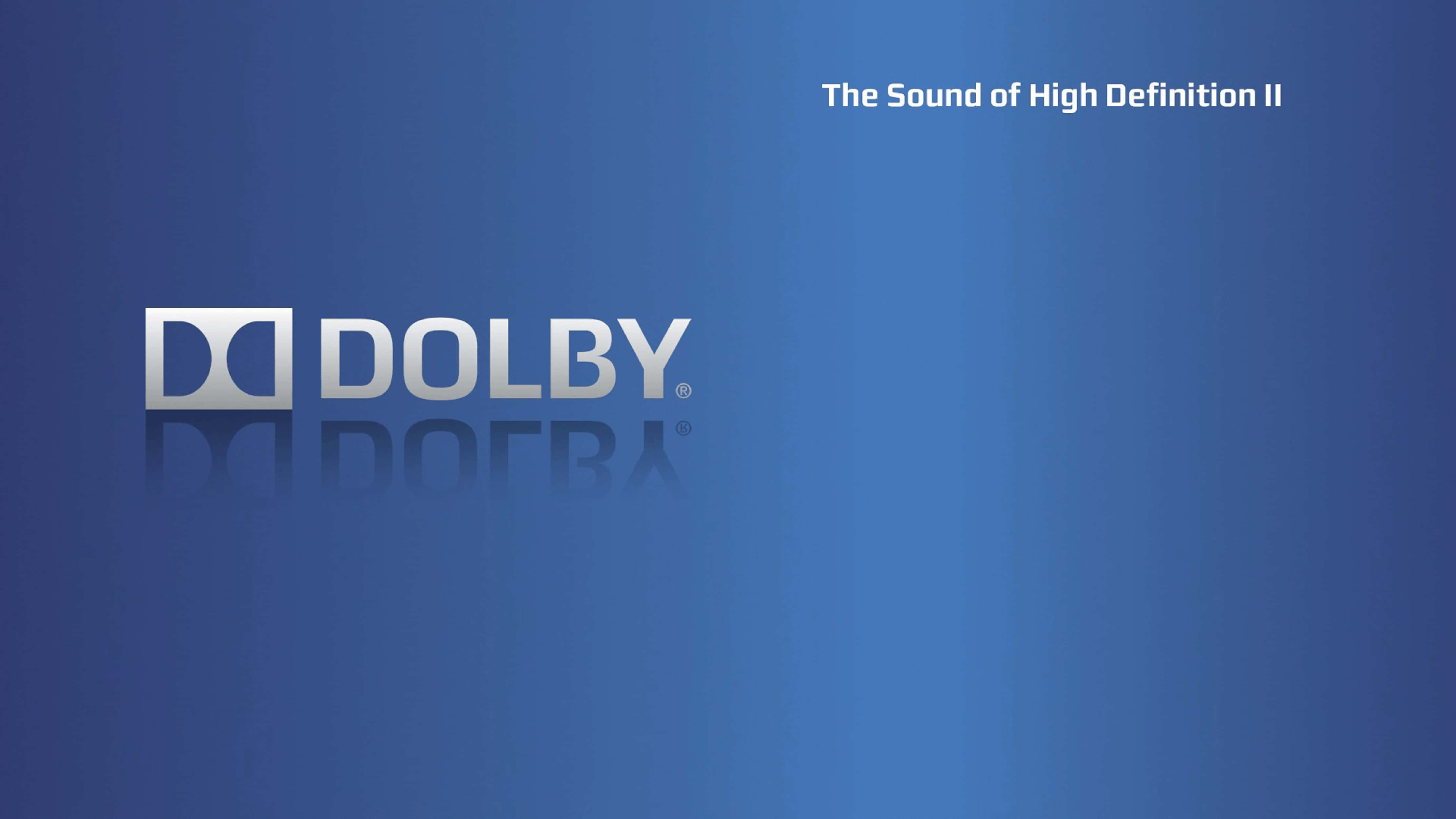 4K Dolby Vision, Dolby logo, metallic sheen, 4K Desktop Wallpaper