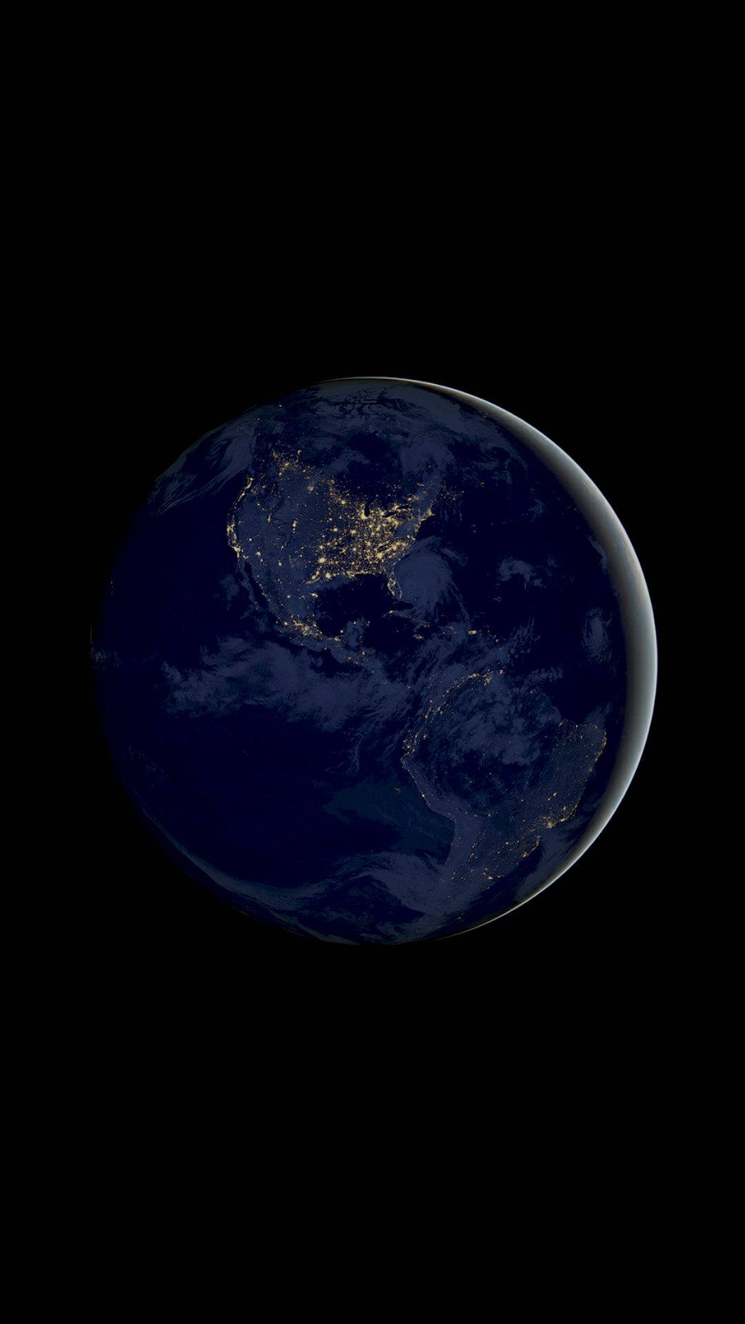 4K Earth, Earth, night, Full HD Phone Wallpaper
