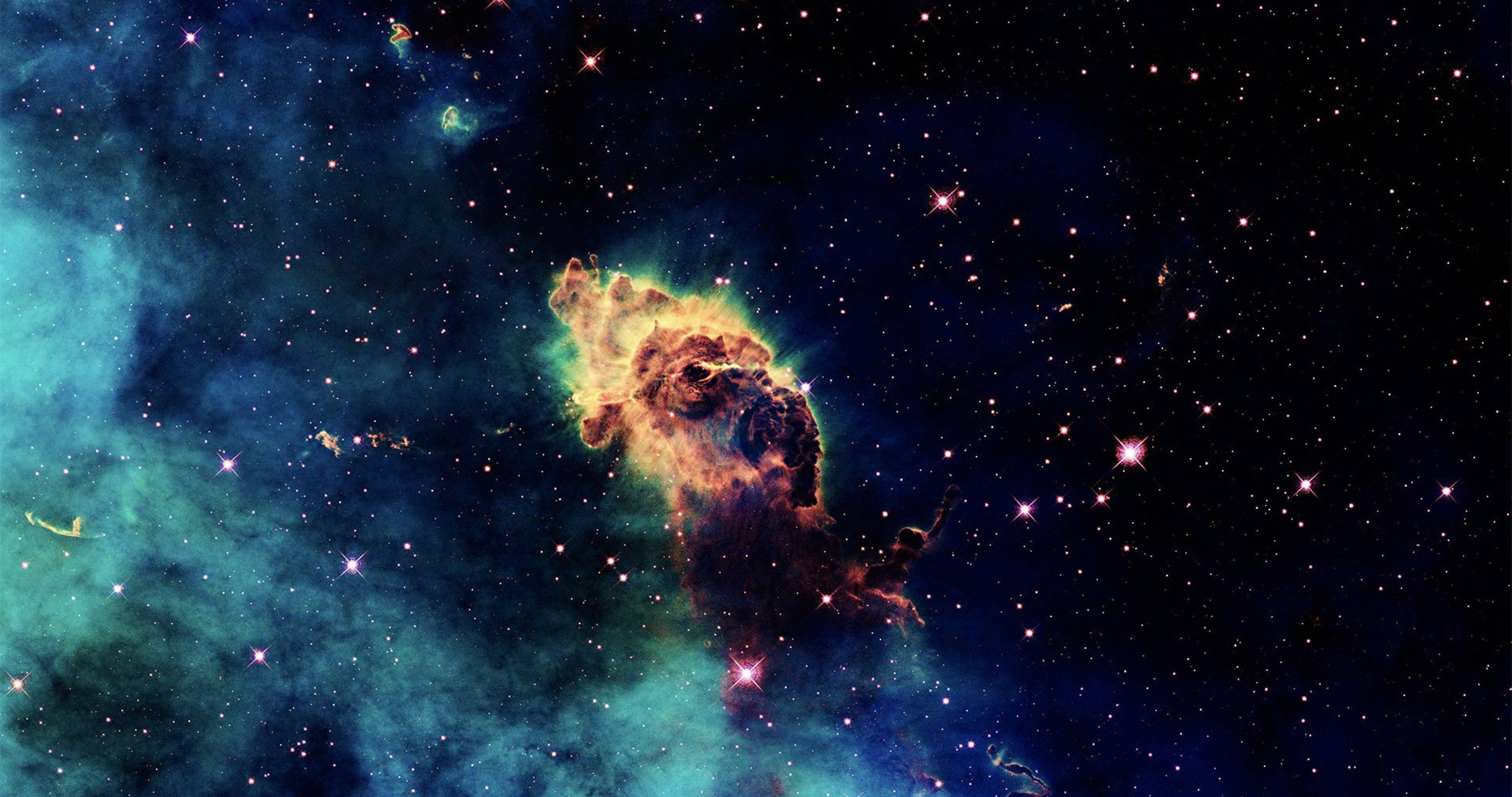 4K Ultra HD, galaxy forming star, cosmic nebula, 4K Desktop Wallpaper