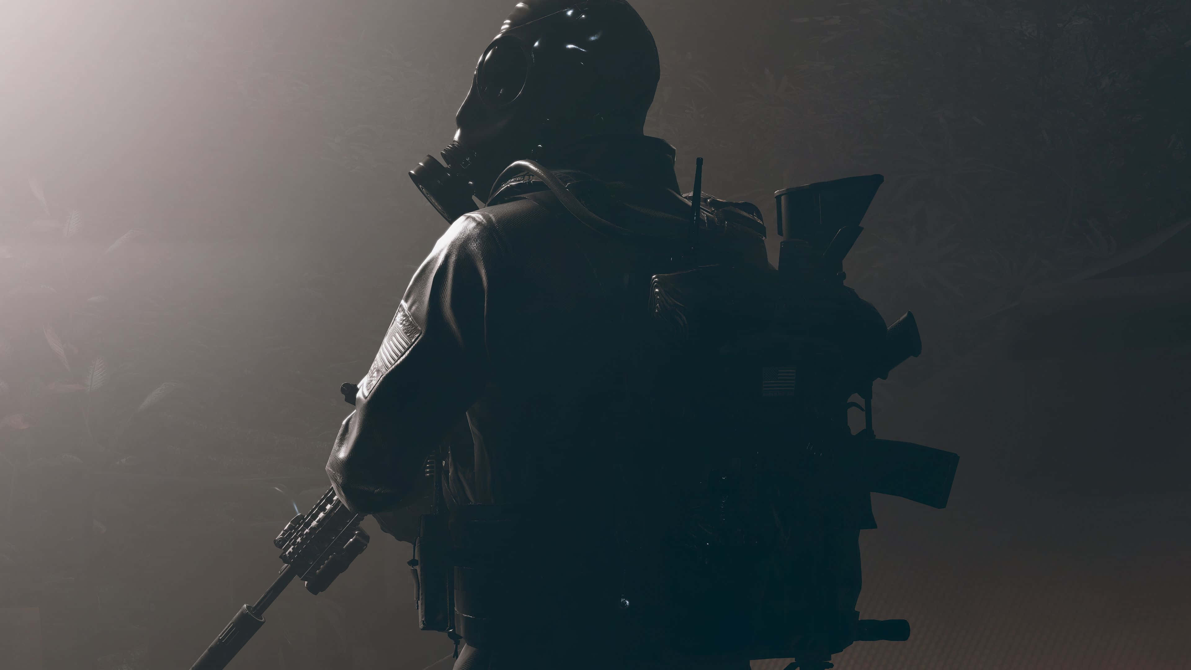 Ghost Recon, tactical squad, silhouetted soldier, 4K Desktop Wallpaper