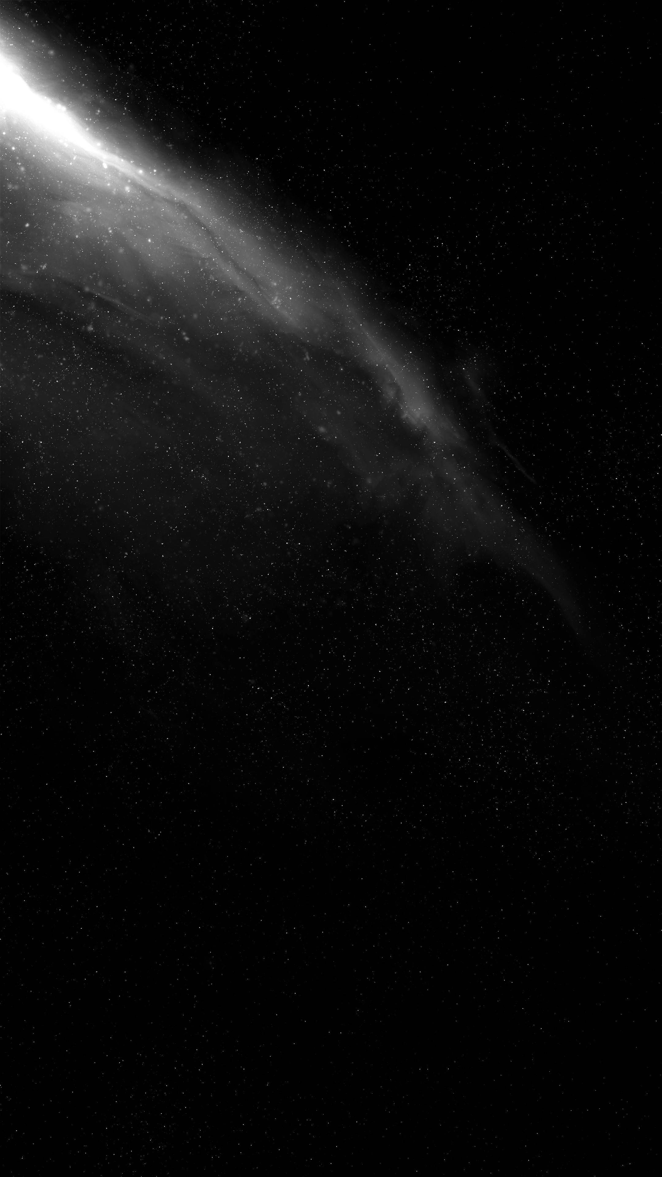 Fog 4K Ultra HD Dark Phone, cosmic dust cloud, starfield, 4K Phone Wallpaper