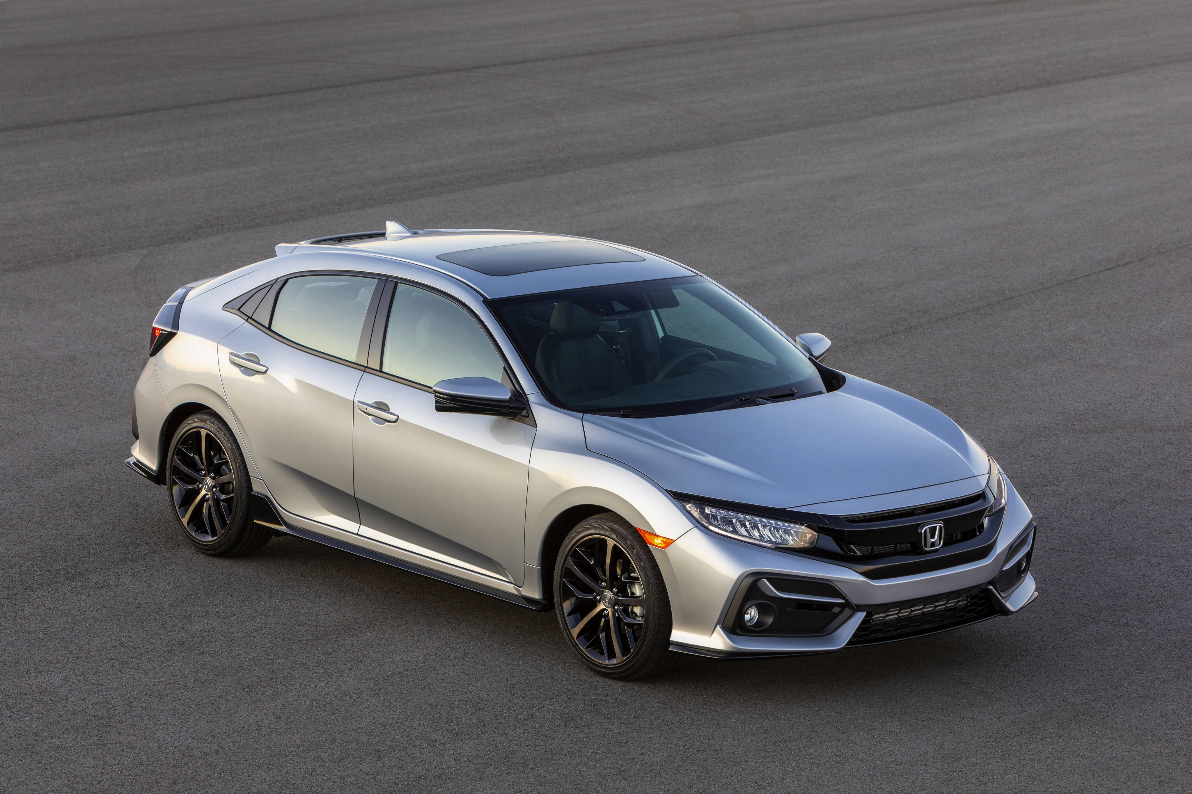 silver, 4K, Honda Civic, 4K Desktop Wallpaper