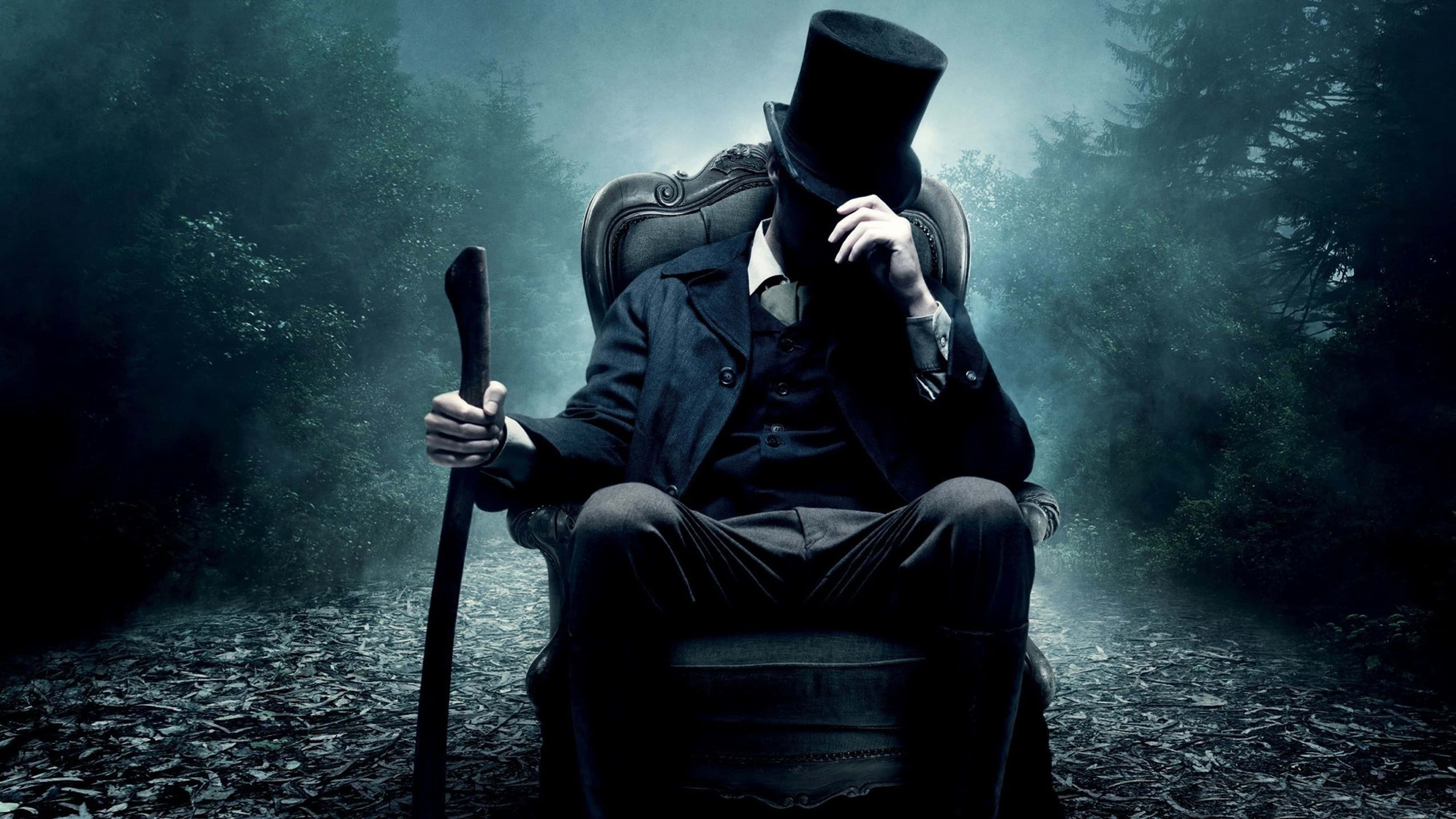4K Horror, top hat, suit, 4K Desktop Wallpaper