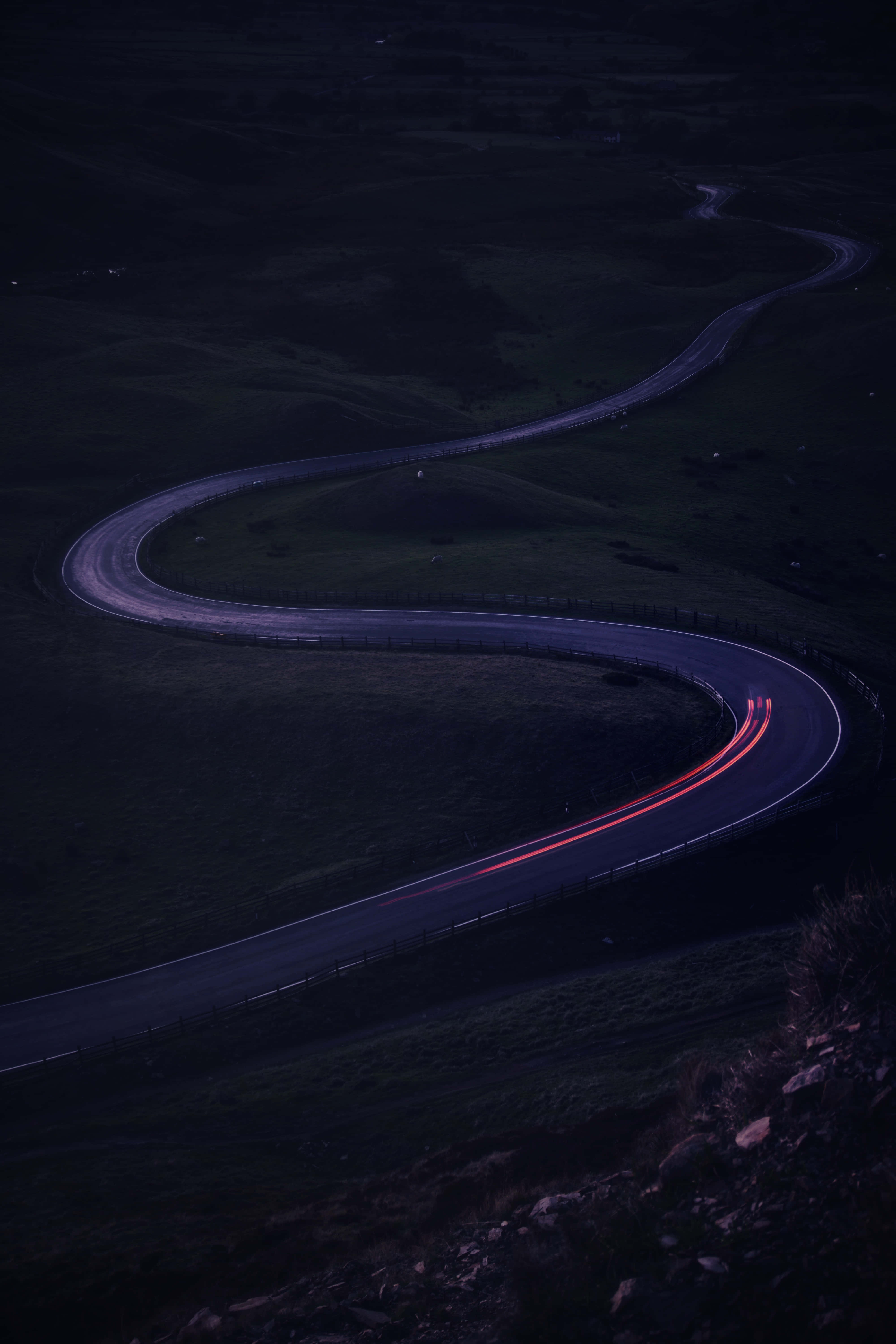 iPhone 7 Plus, 4K resolution, dusk, 5K Phone Wallpaper