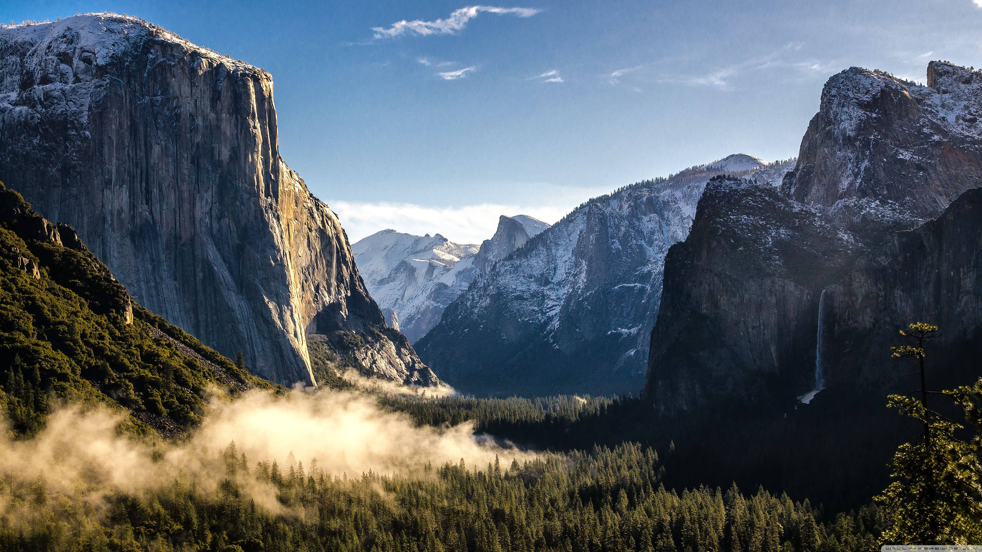 4K Laptop, nature, beautiful valley, 4K Desktop Wallpaper
