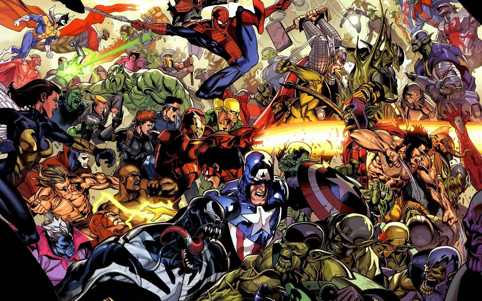 4K Marvel iPhone, comics, superheroes, HD Desktop Wallpaper