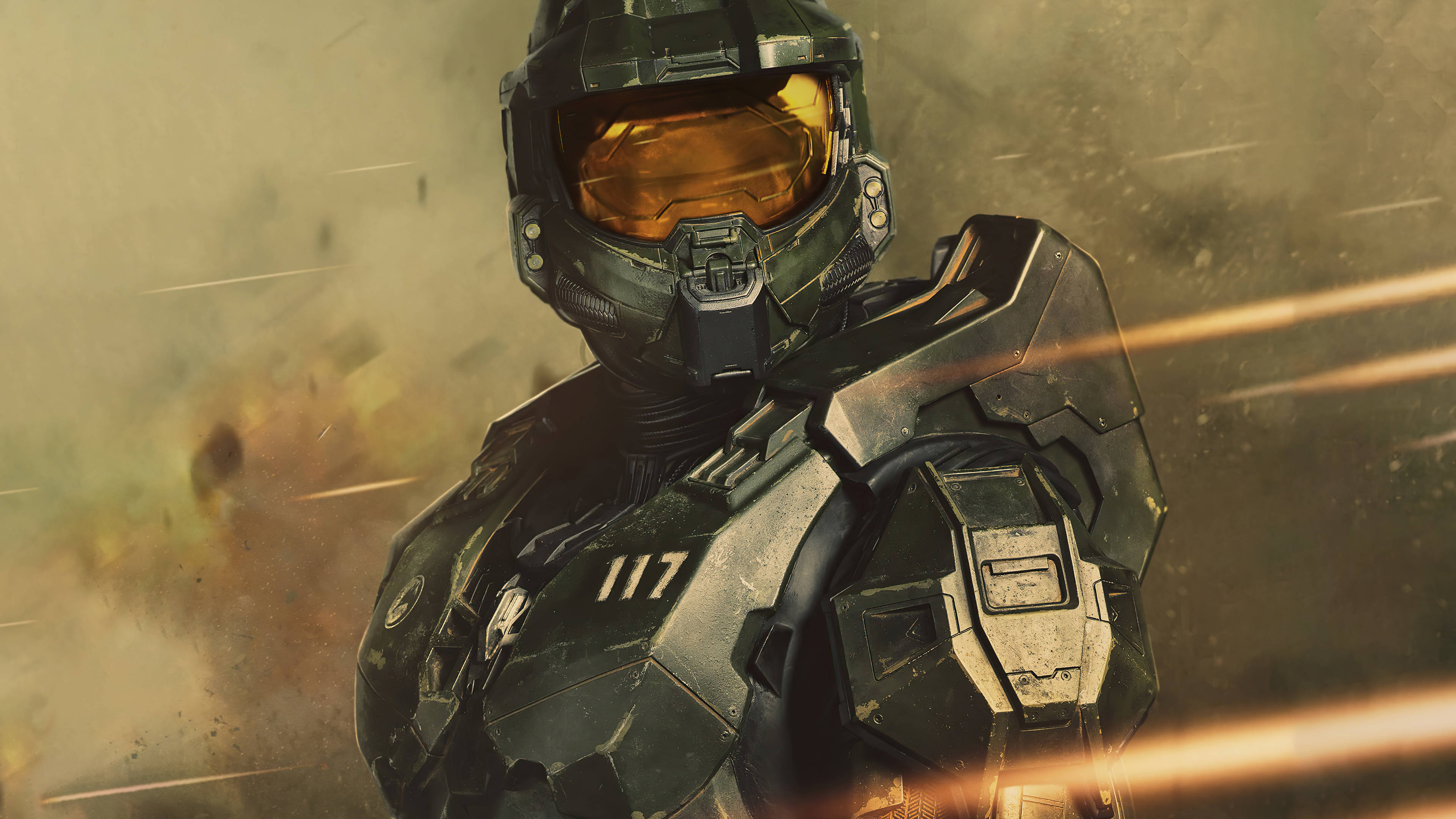 4K Master Chief, Master Chief, battle armor, 4K Desktop Wallpaper