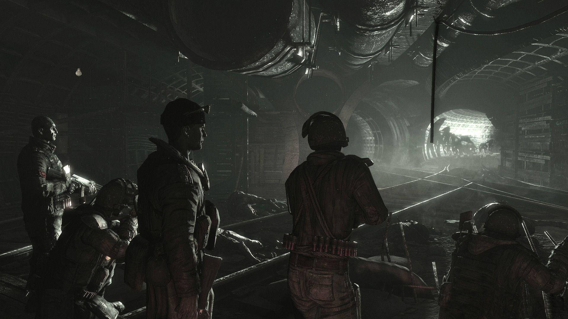 4K Metro 2033, soldiers, tactical gear, Full HD Desktop Wallpaper