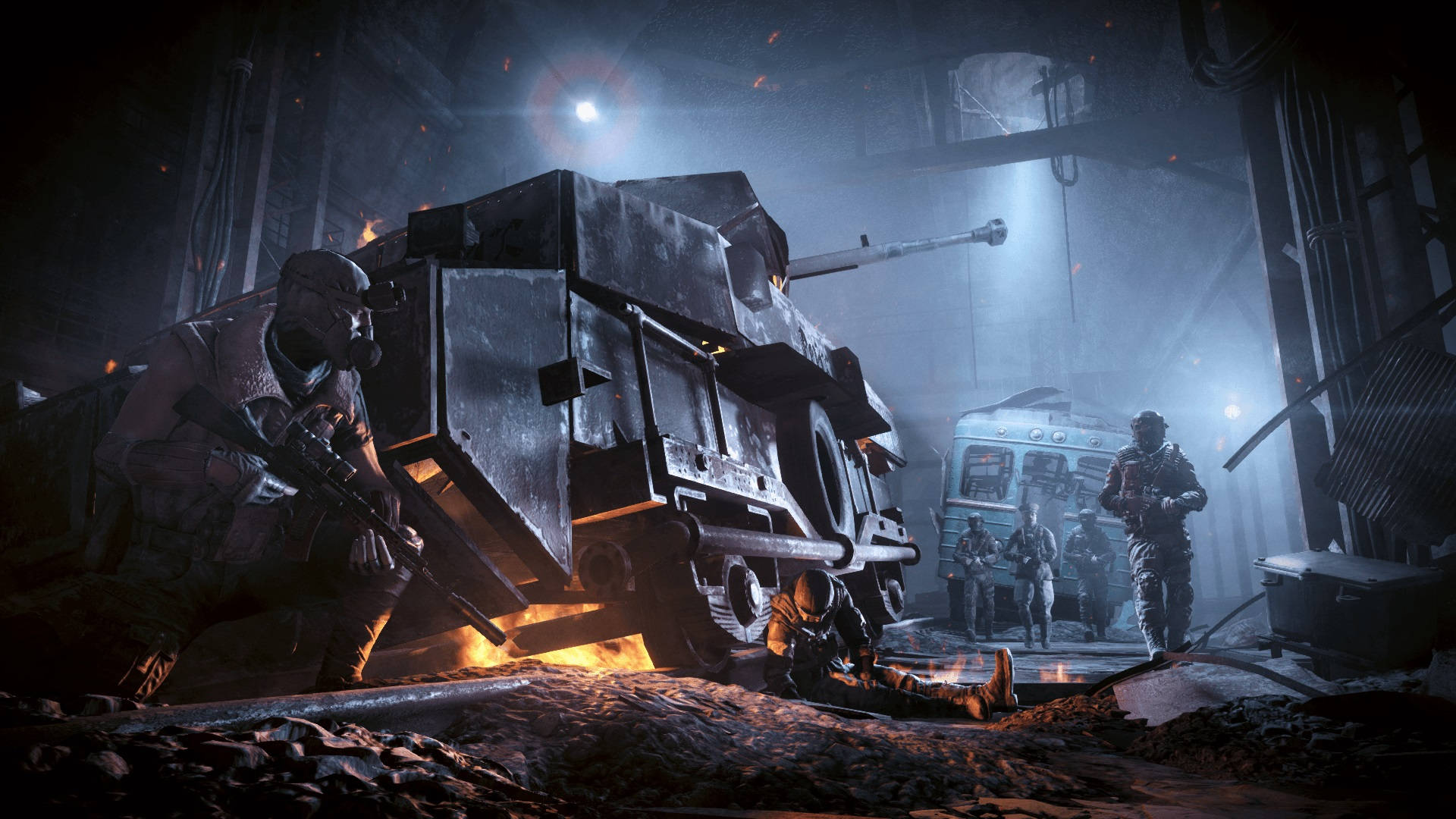 4K Metro 2033, soldier, tactical gear, Full HD Desktop Wallpaper