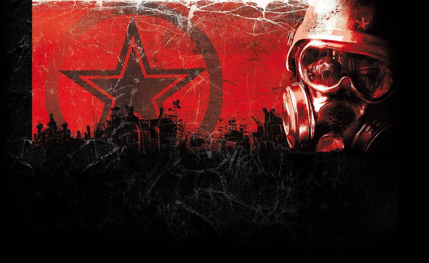 4K Metro 2033, soldier, star logo, HD Desktop Wallpaper