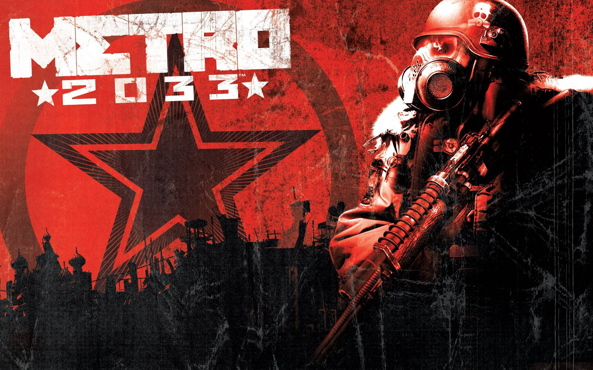 4K Metro 2033, soldier, gas mask, Full HD Desktop Wallpaper