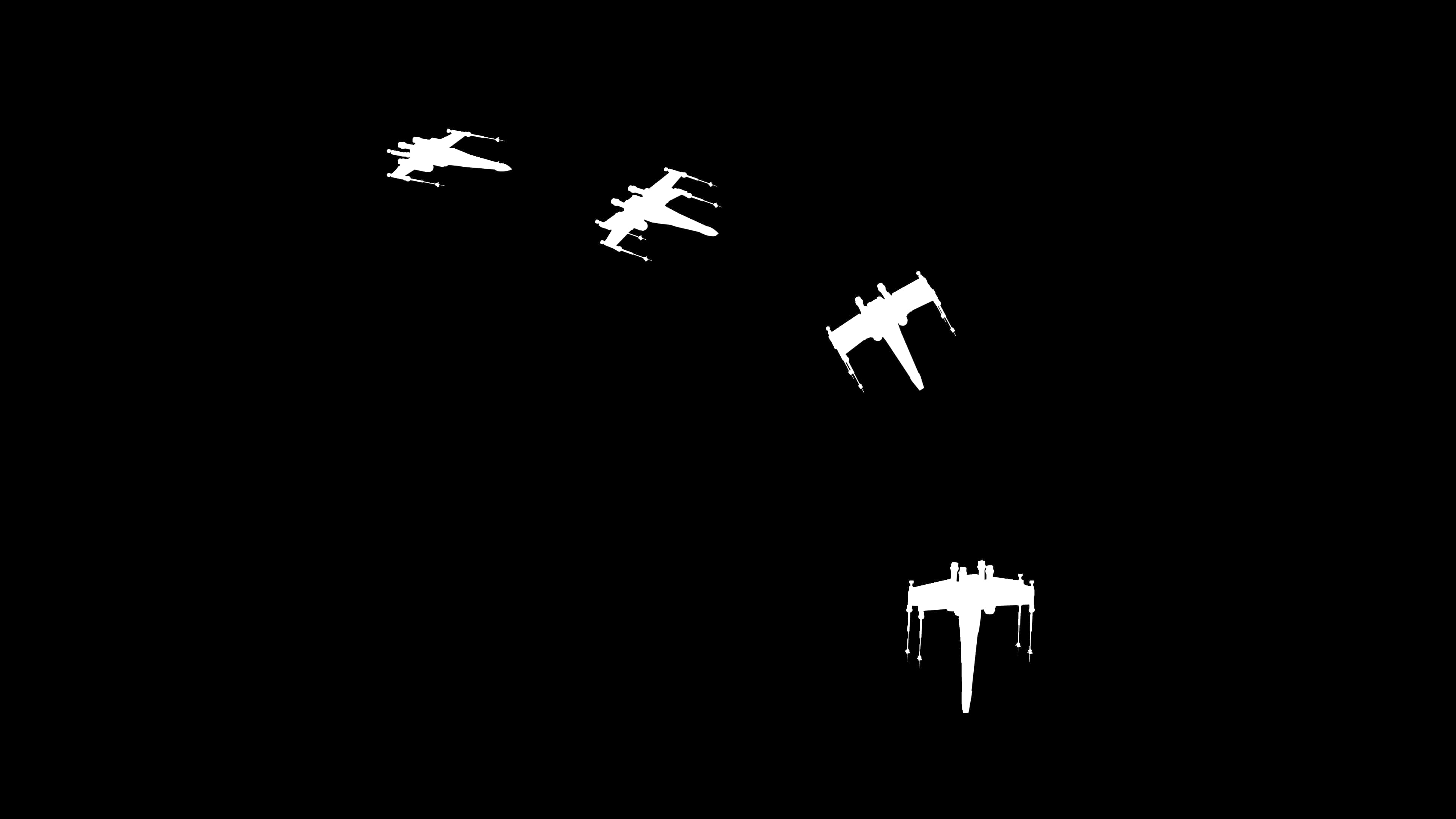 4K Minimal, black, white, 4K Desktop Wallpaper