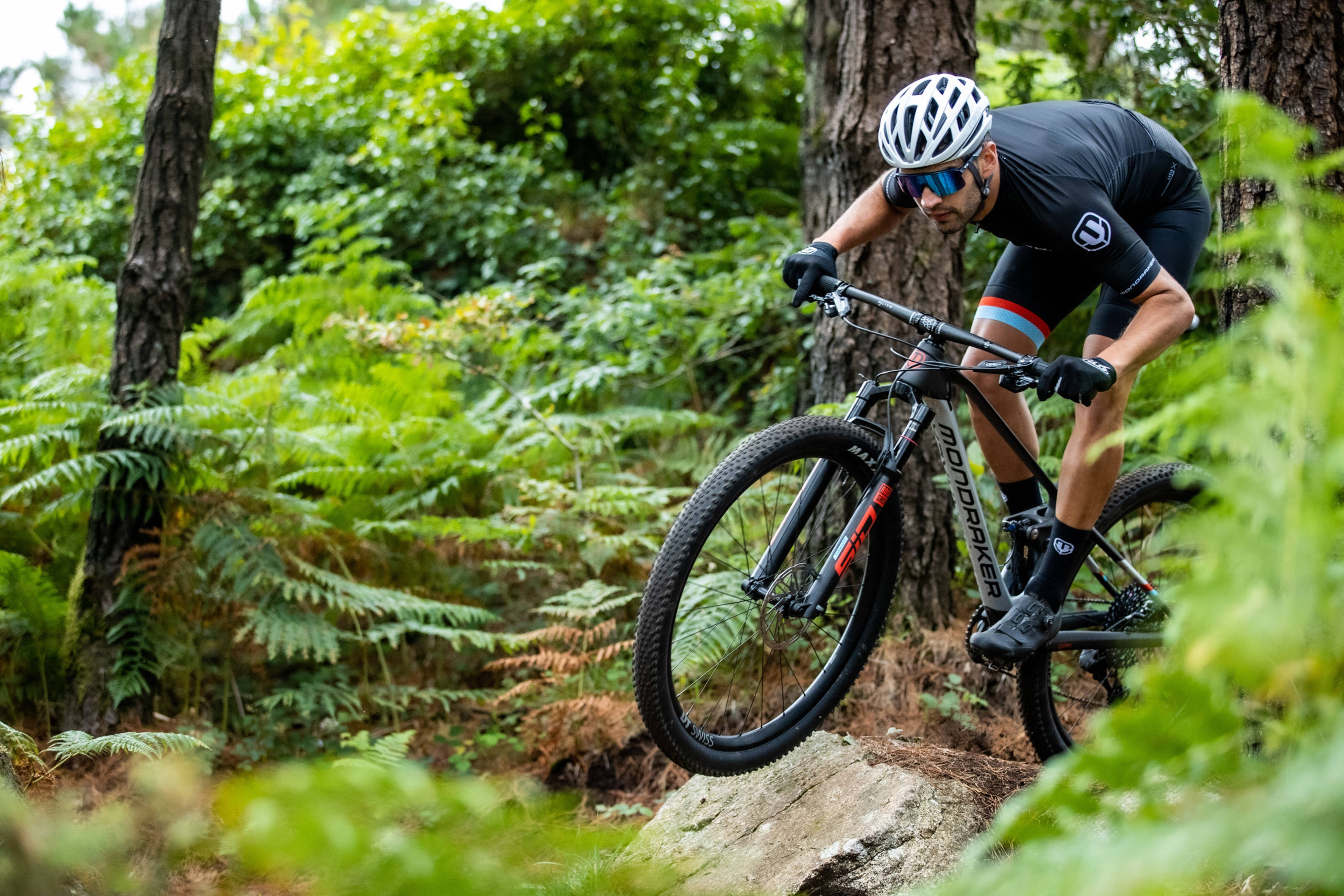 green pasture, 4K mountain bike ride, forest trail, 4K Desktop Wallpaper