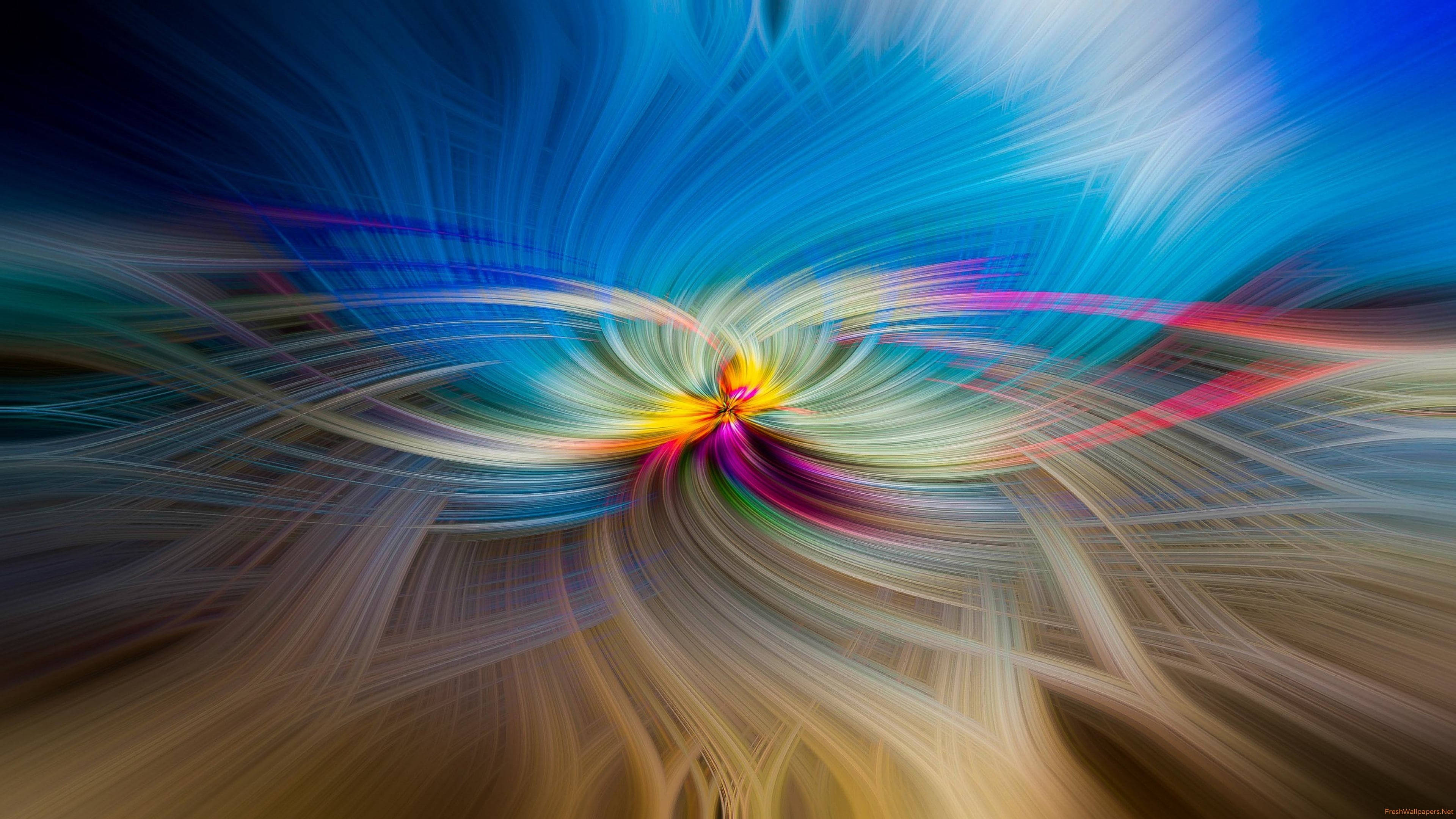 4K Moving, blue, pink, 4K Desktop Wallpaper