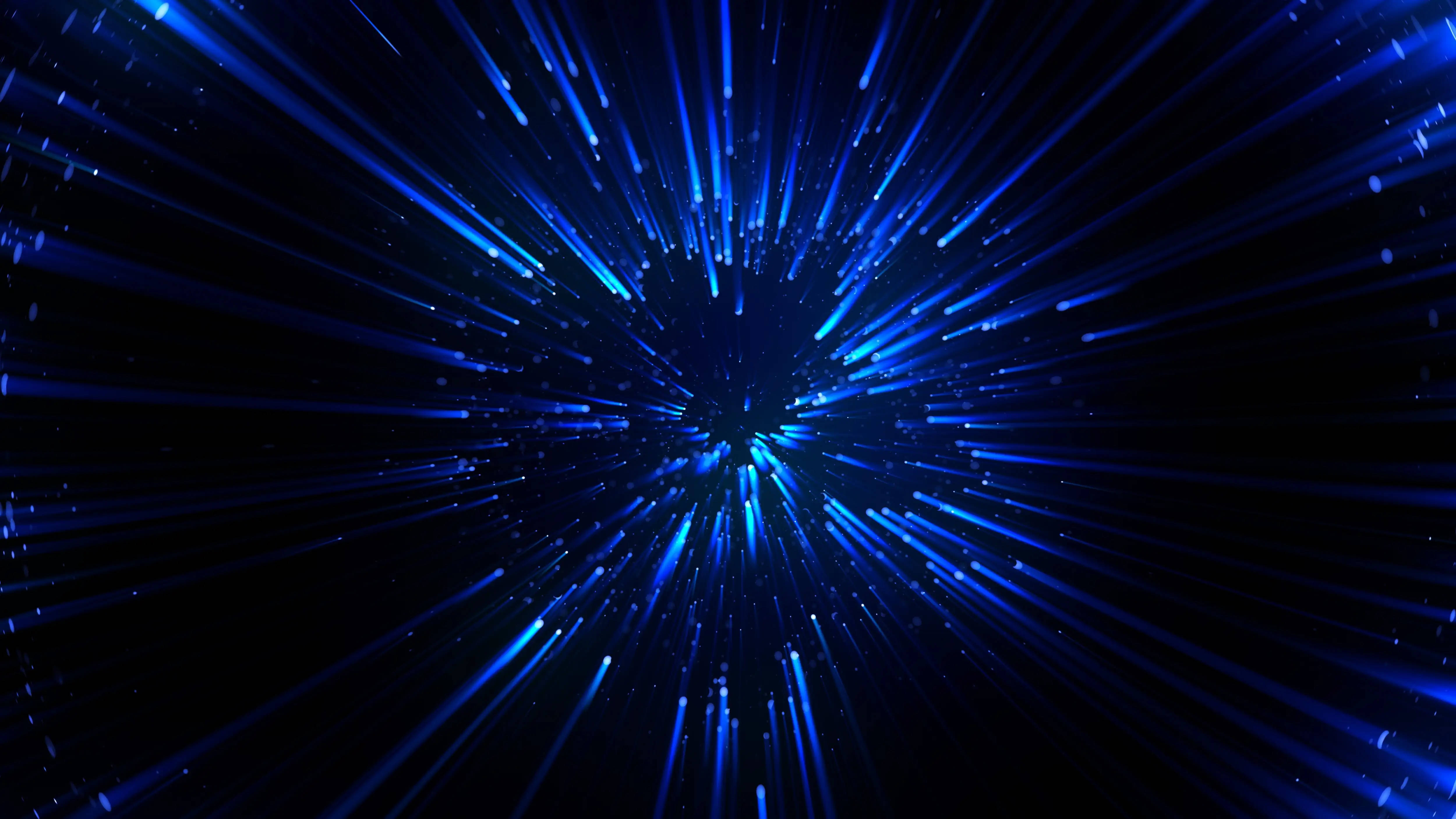 blue, 4K, warp background, 4K Desktop Wallpaper