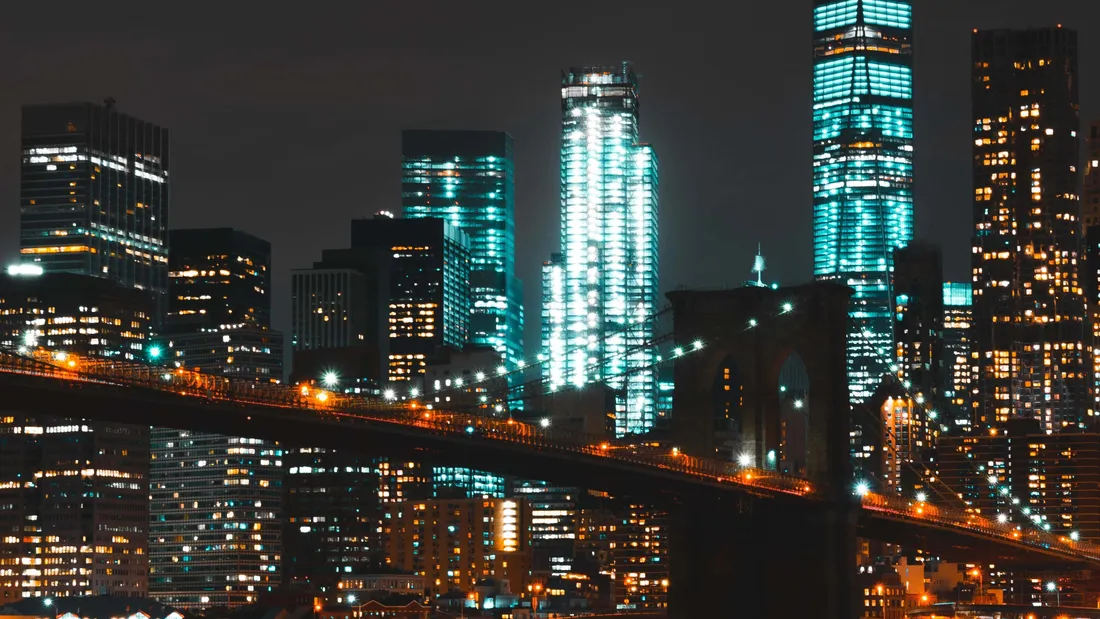 4K New York City Night