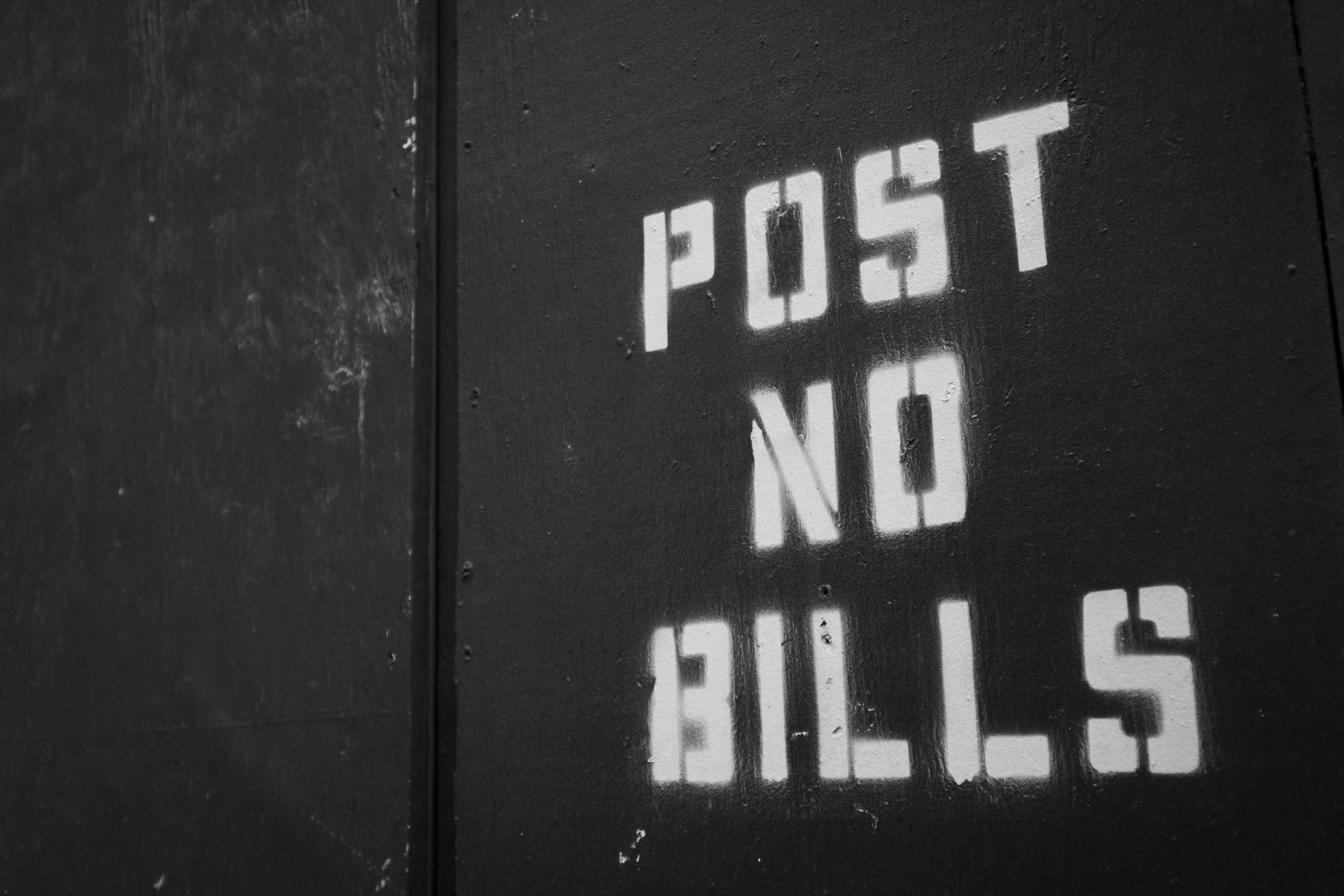 4K New York, street sign, POST NO BILLS, 5K Desktop Wallpaper
