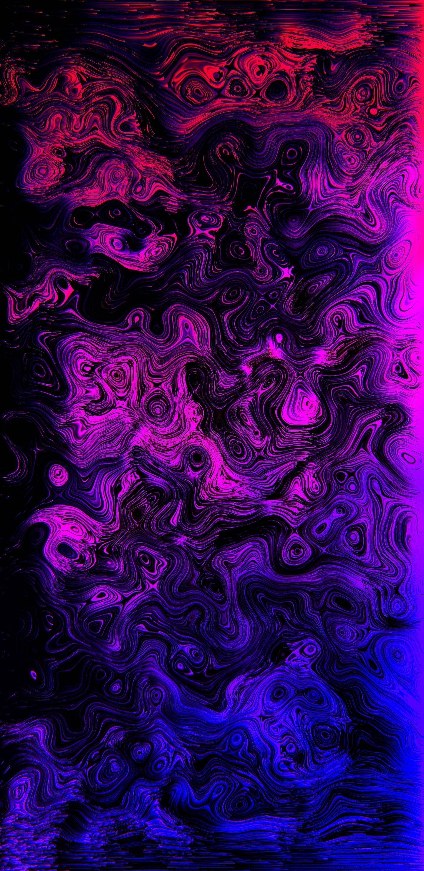4K Phone, magenta purple, electric blue, 2K Phone Wallpaper
