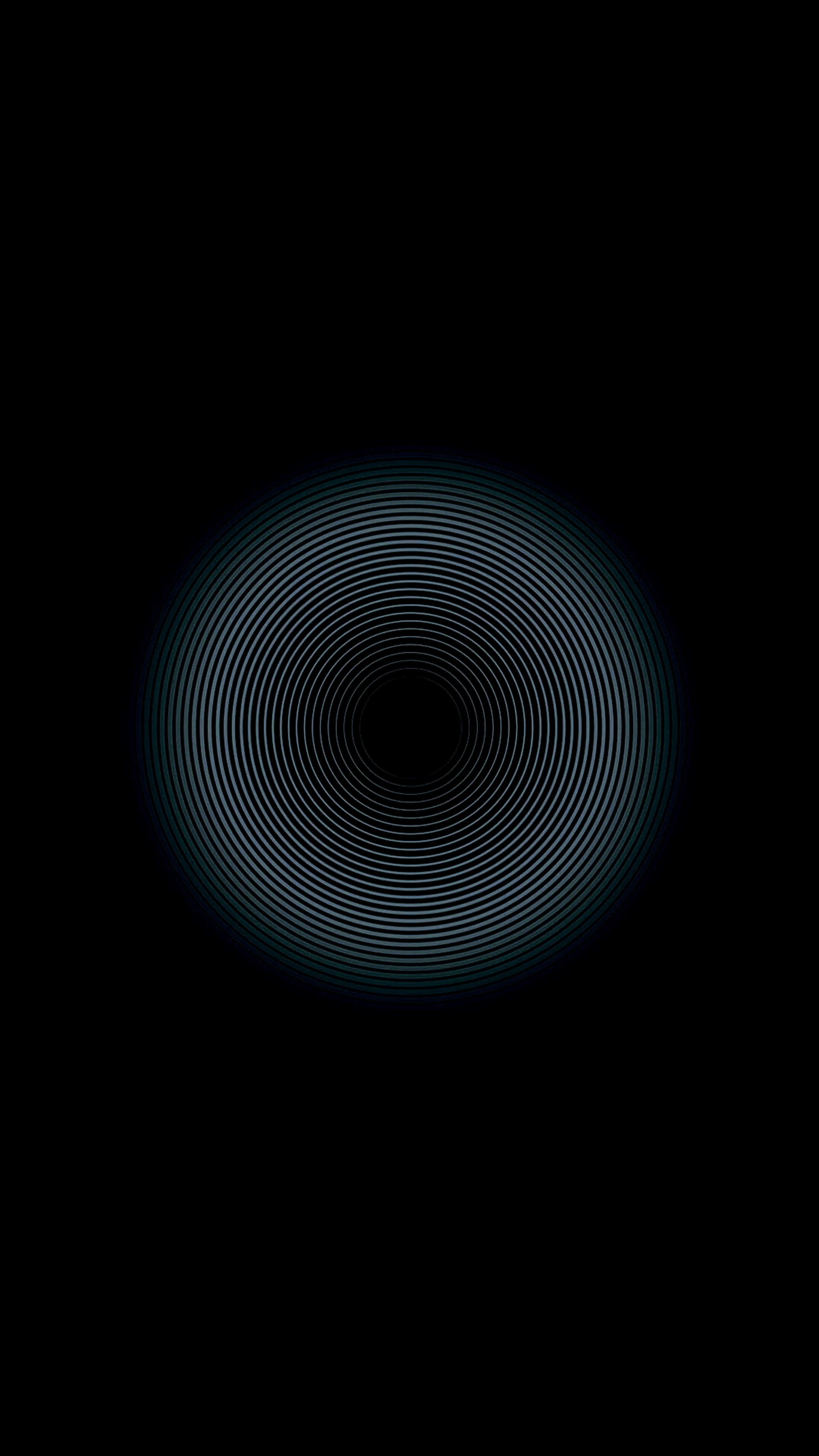 4K AMOLED phone, black background, circular pattern, 4K Phone Wallpaper