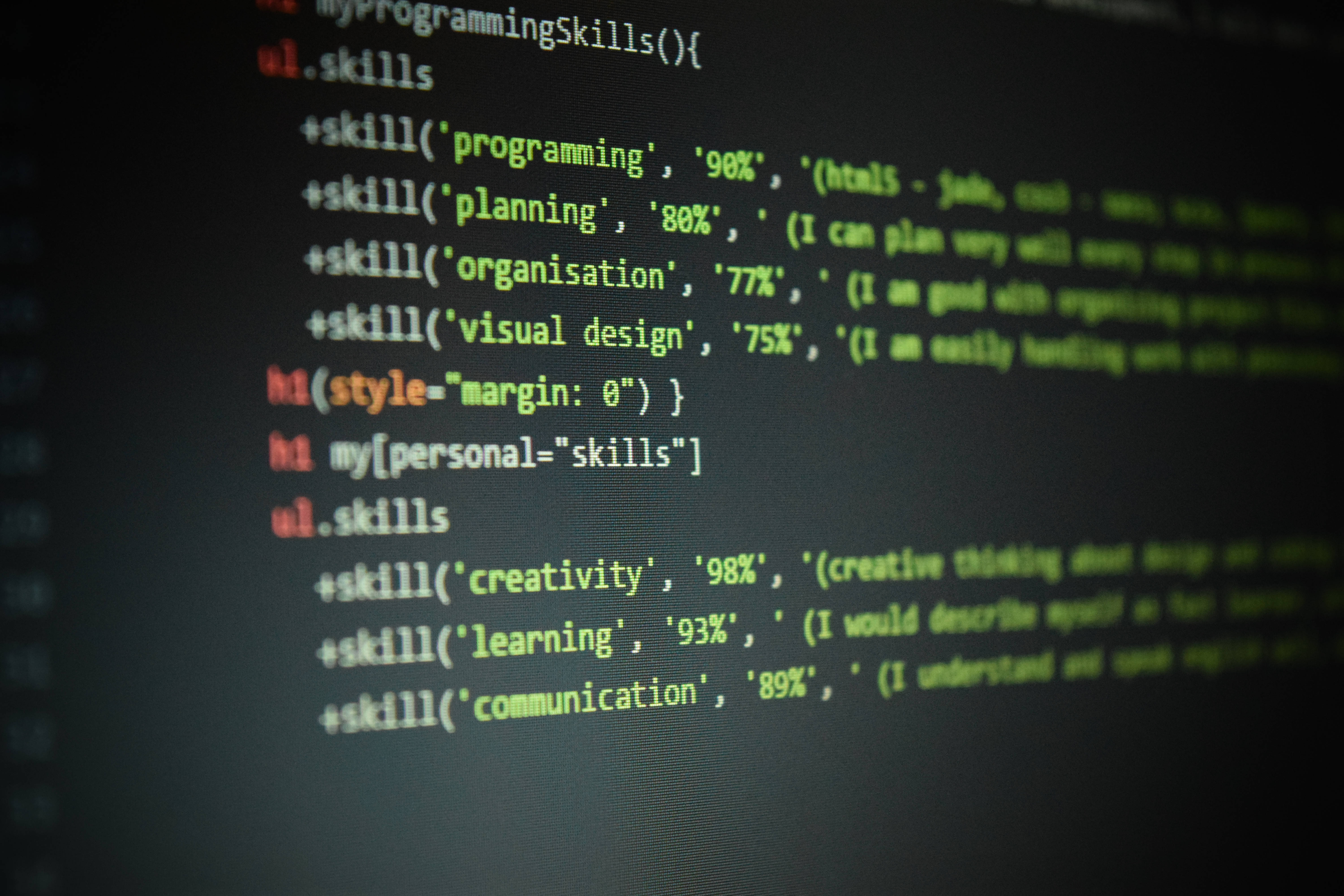 4K Programming, green codes, glowing green and white code, 5K Desktop Wallpaper