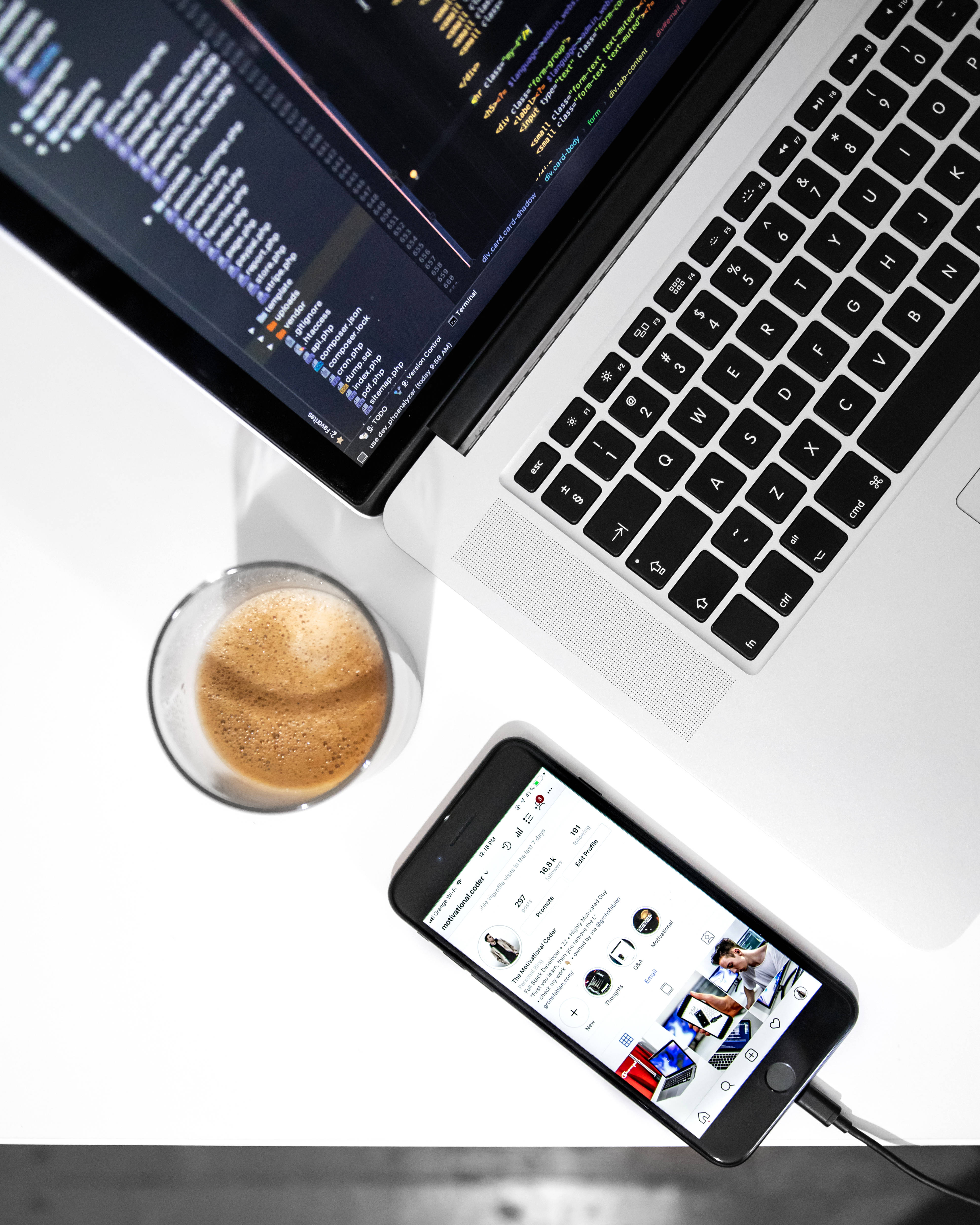 4K Programming, laptop, code, 4K Phone Wallpaper