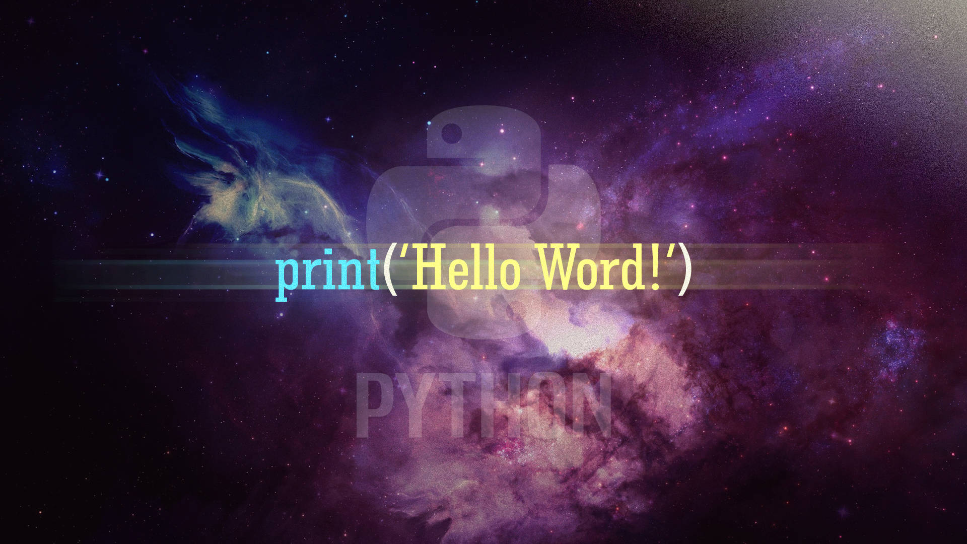4K Programming, Hello World, Python programming code, Full HD Desktop Wallpaper