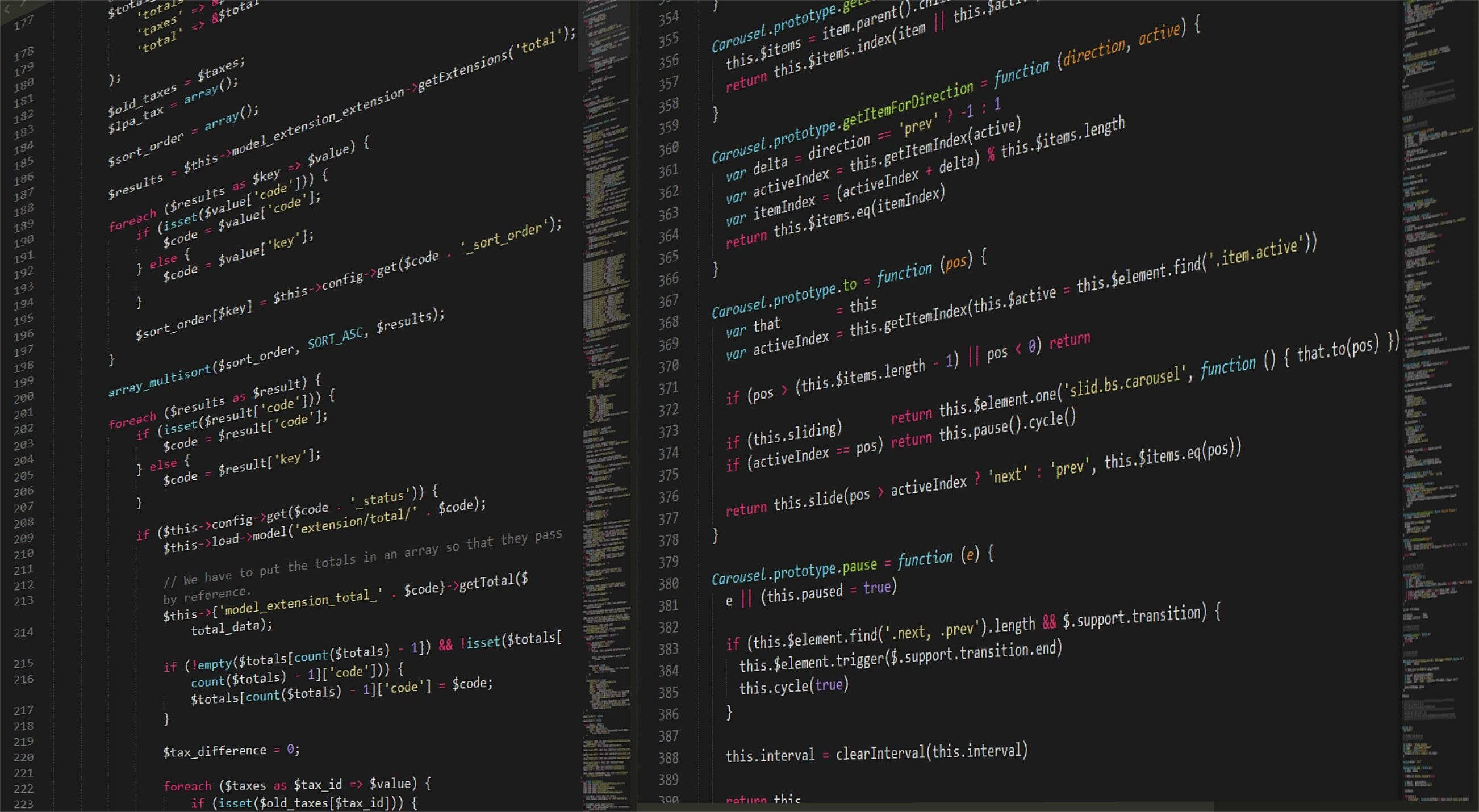 4K Programming, codec screen, glowing computer code, 2K Desktop Wallpaper