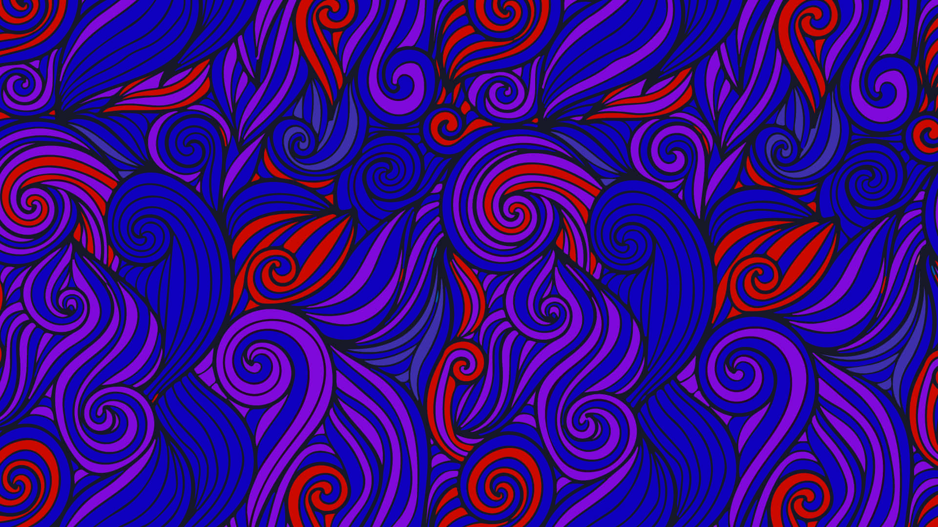 purple, red, swirl pattern, Full HD Desktop Wallpaper