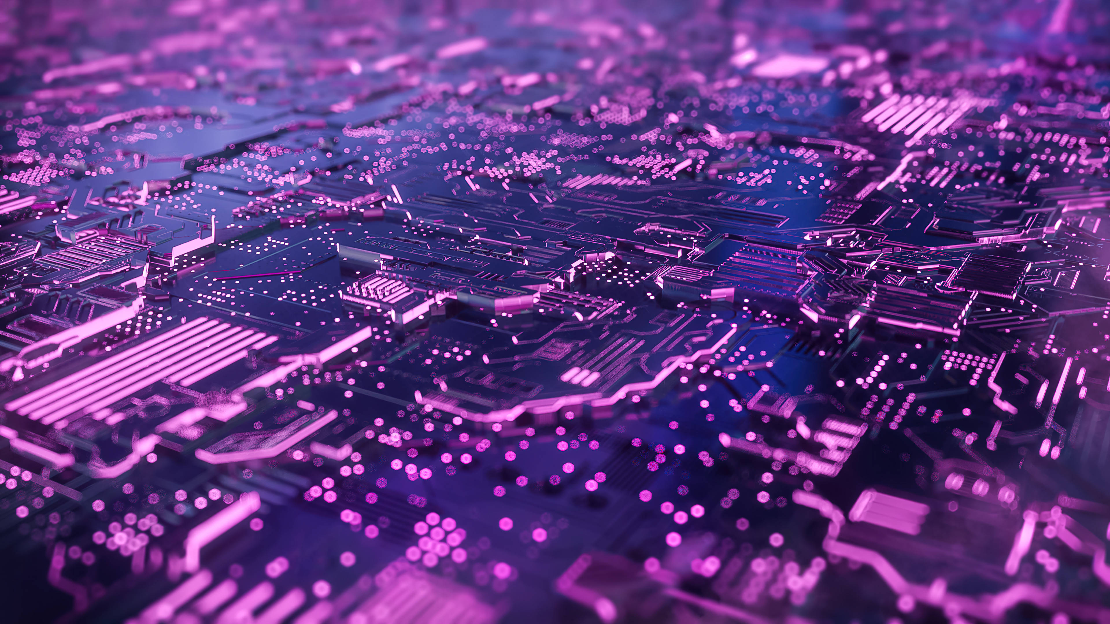 4K, laptop, purple, 4K Desktop Wallpaper