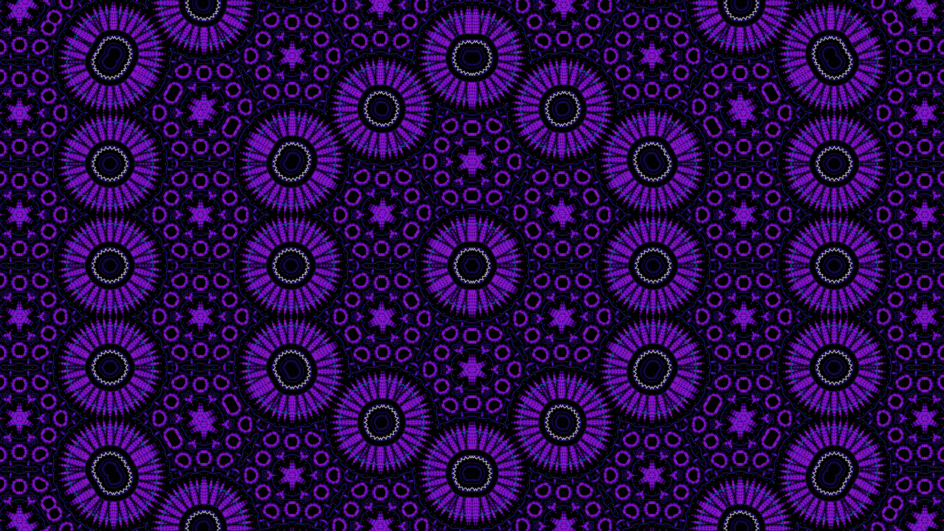 kaleidoscope like art, 4K Purple, vibrant purple, 4K Desktop Wallpaper