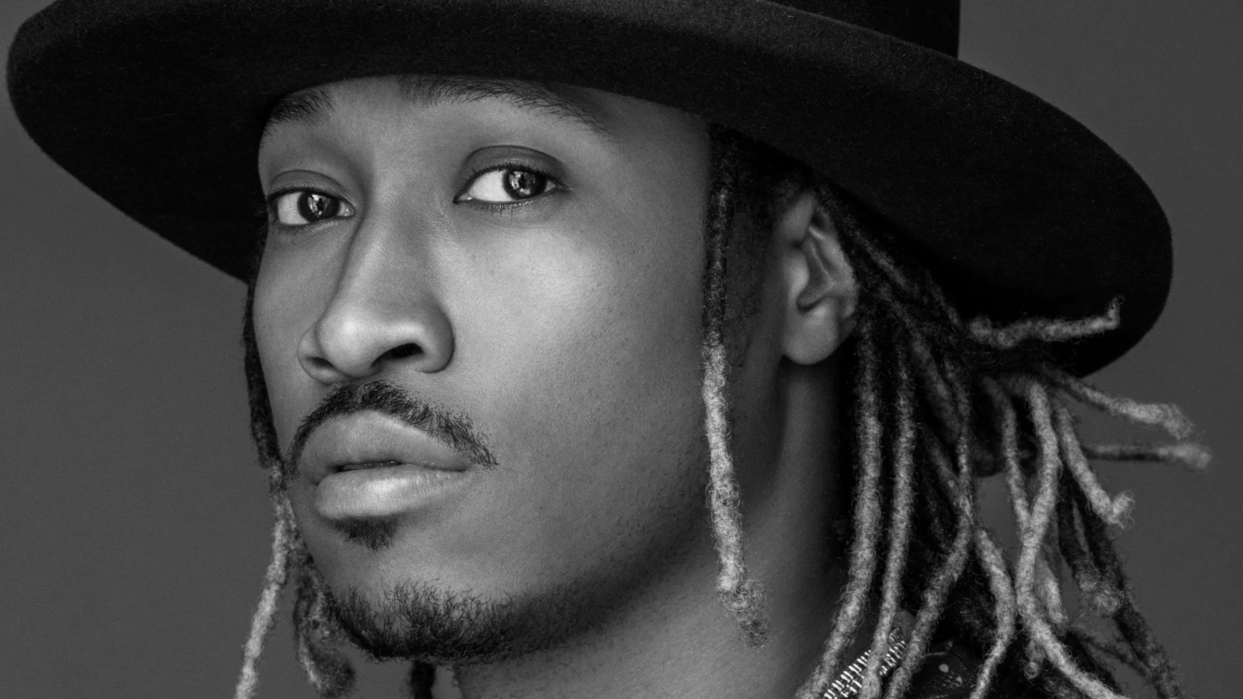 4K Rapper, dreadlocks, fedora, 4K Desktop Wallpaper