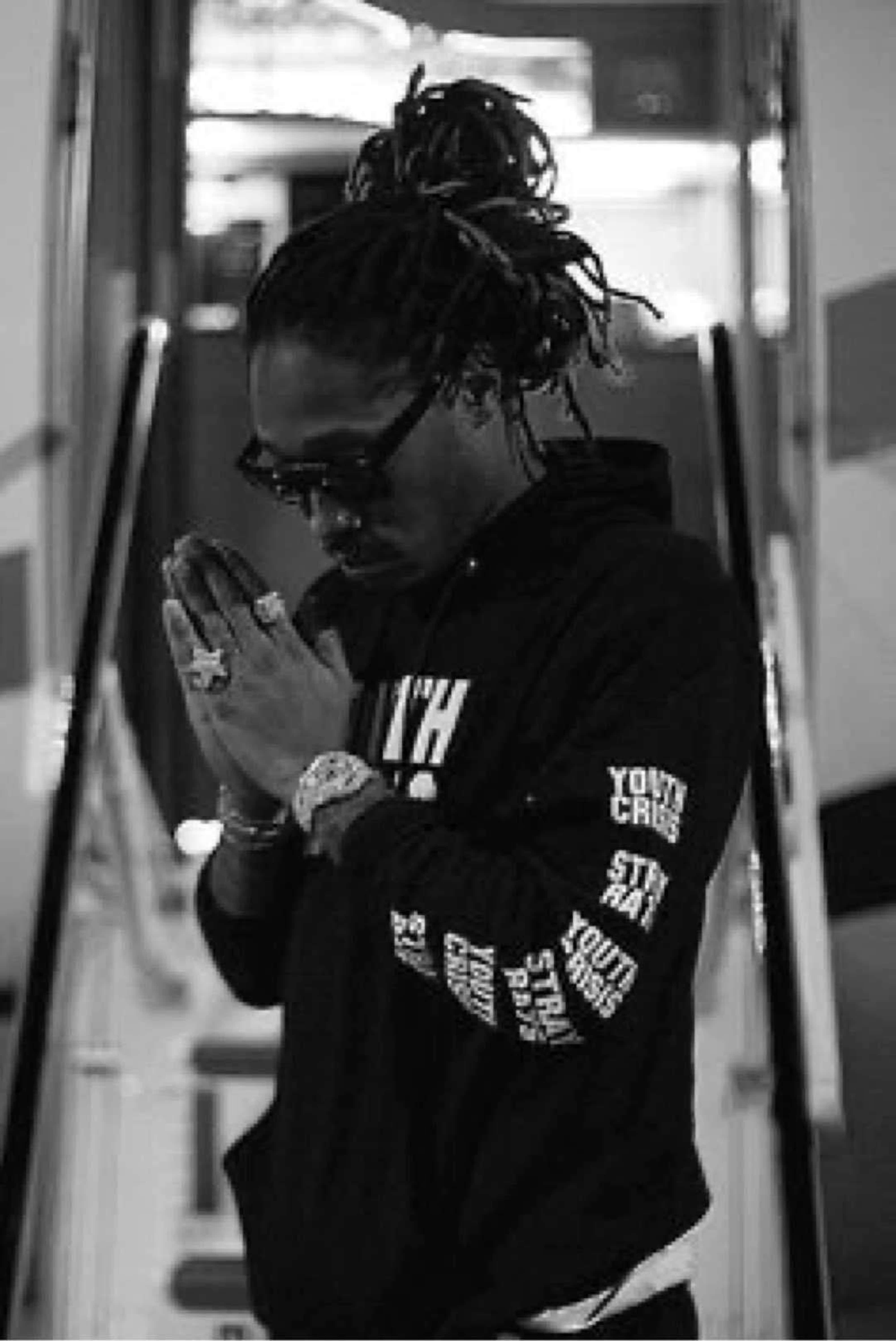 4K Rapper, dreadlocks, sunglasses, 5K Phone Wallpaper