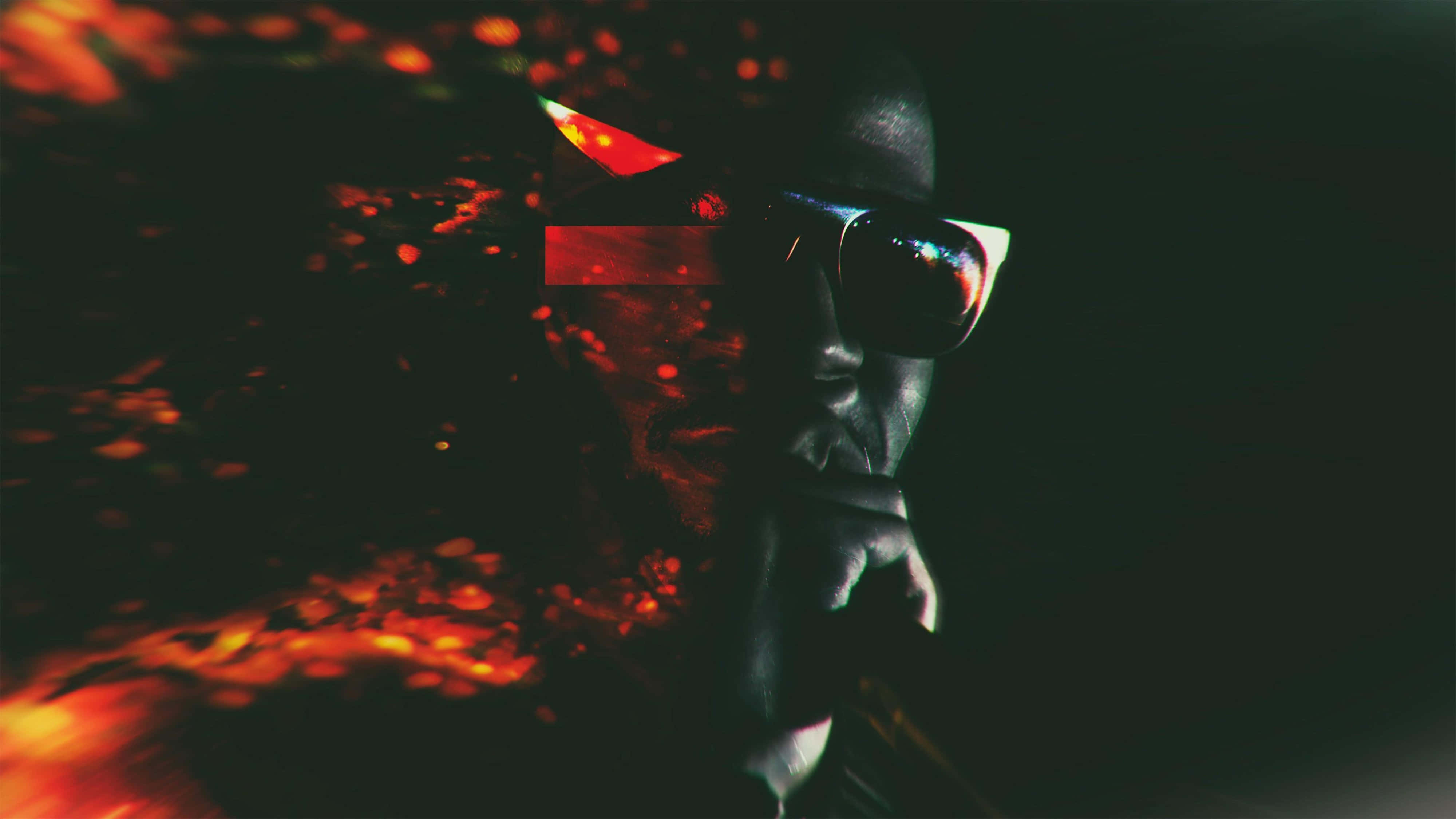 4K Rapper, sunglasses, hat, 4K Desktop Wallpaper