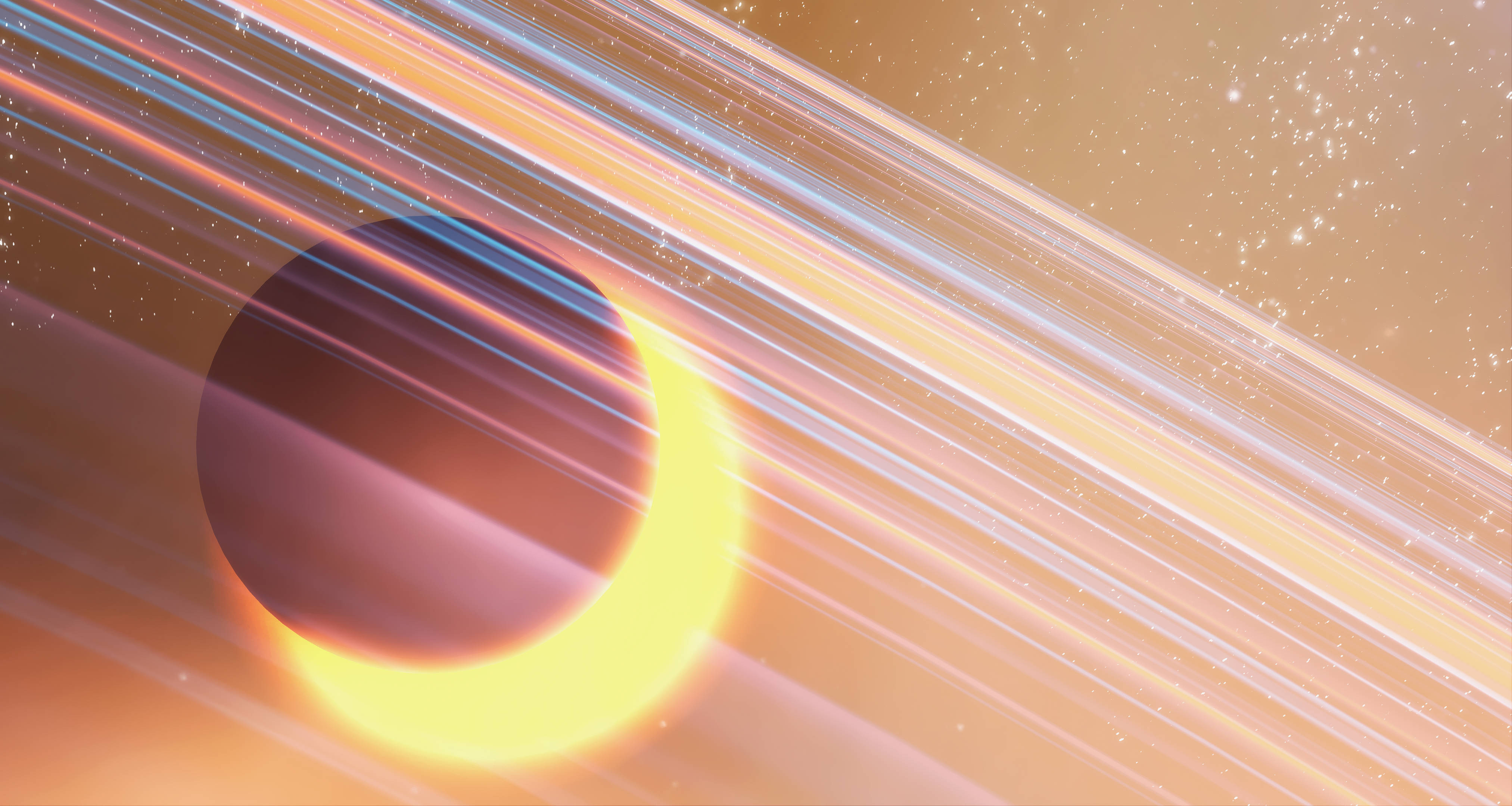 4K Rocket League, moon, crescent sun, 4K Desktop Wallpaper