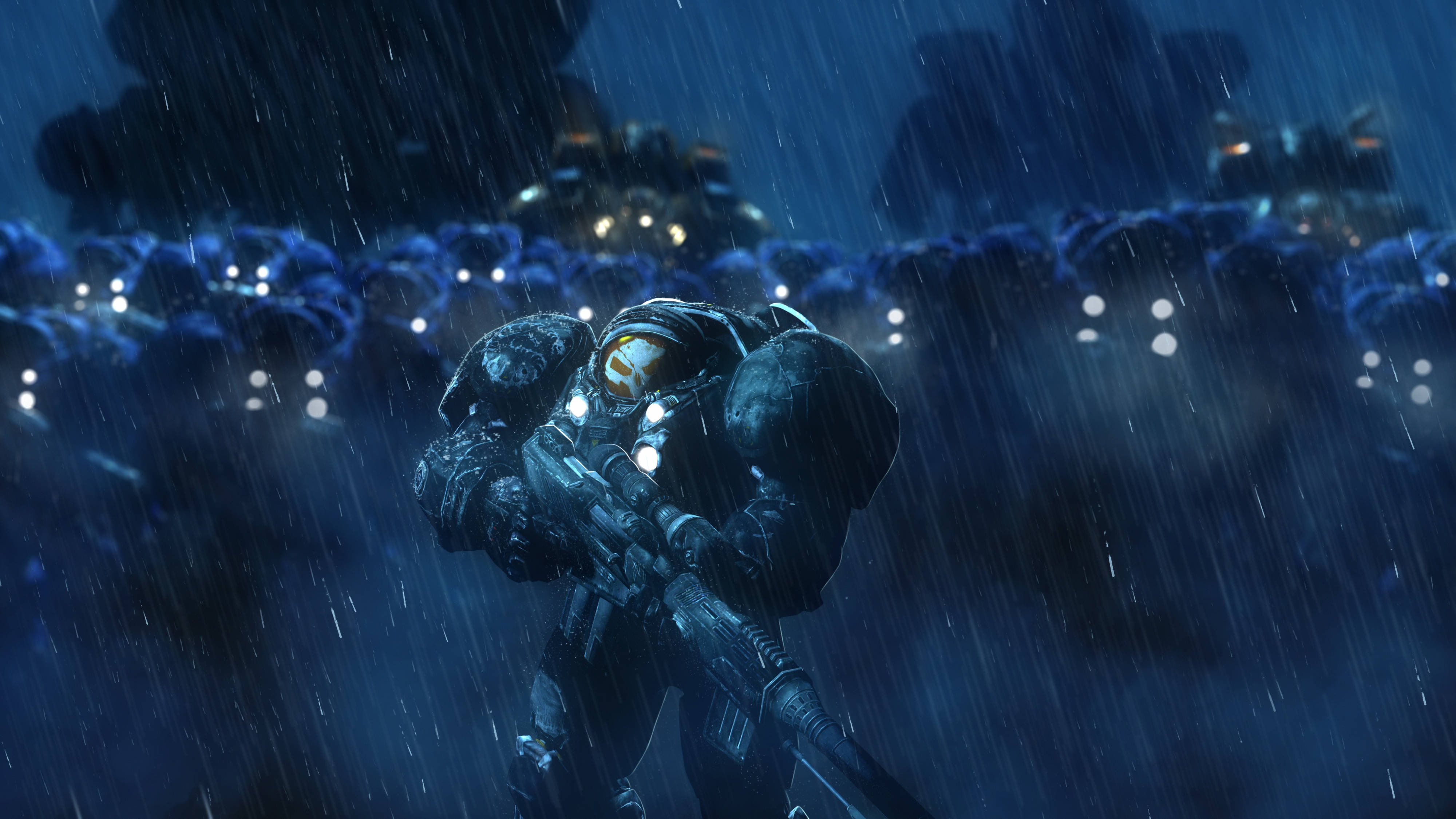 StarCraft, 4K Resolution, armored soldier, 4K Desktop Wallpaper