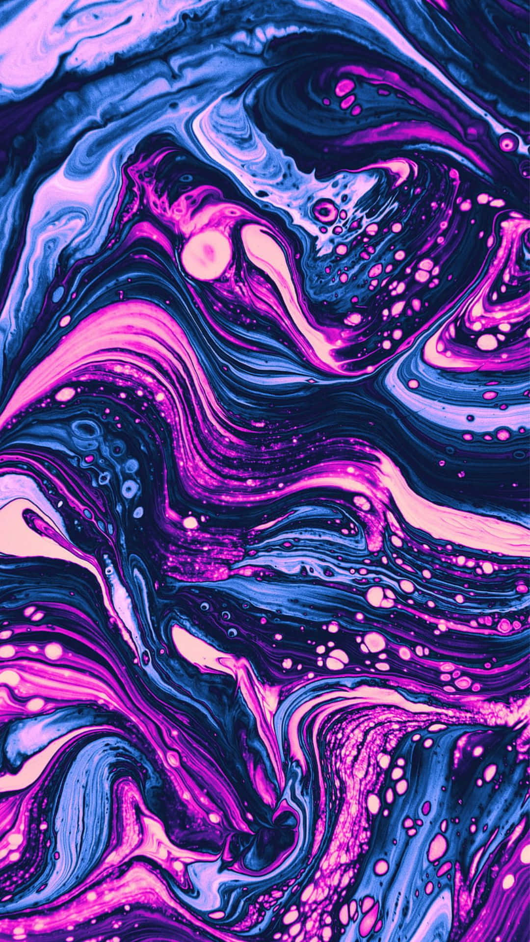 Dreamy Starry Sky, electric purple, pink, Full HD Phone Wallpaper