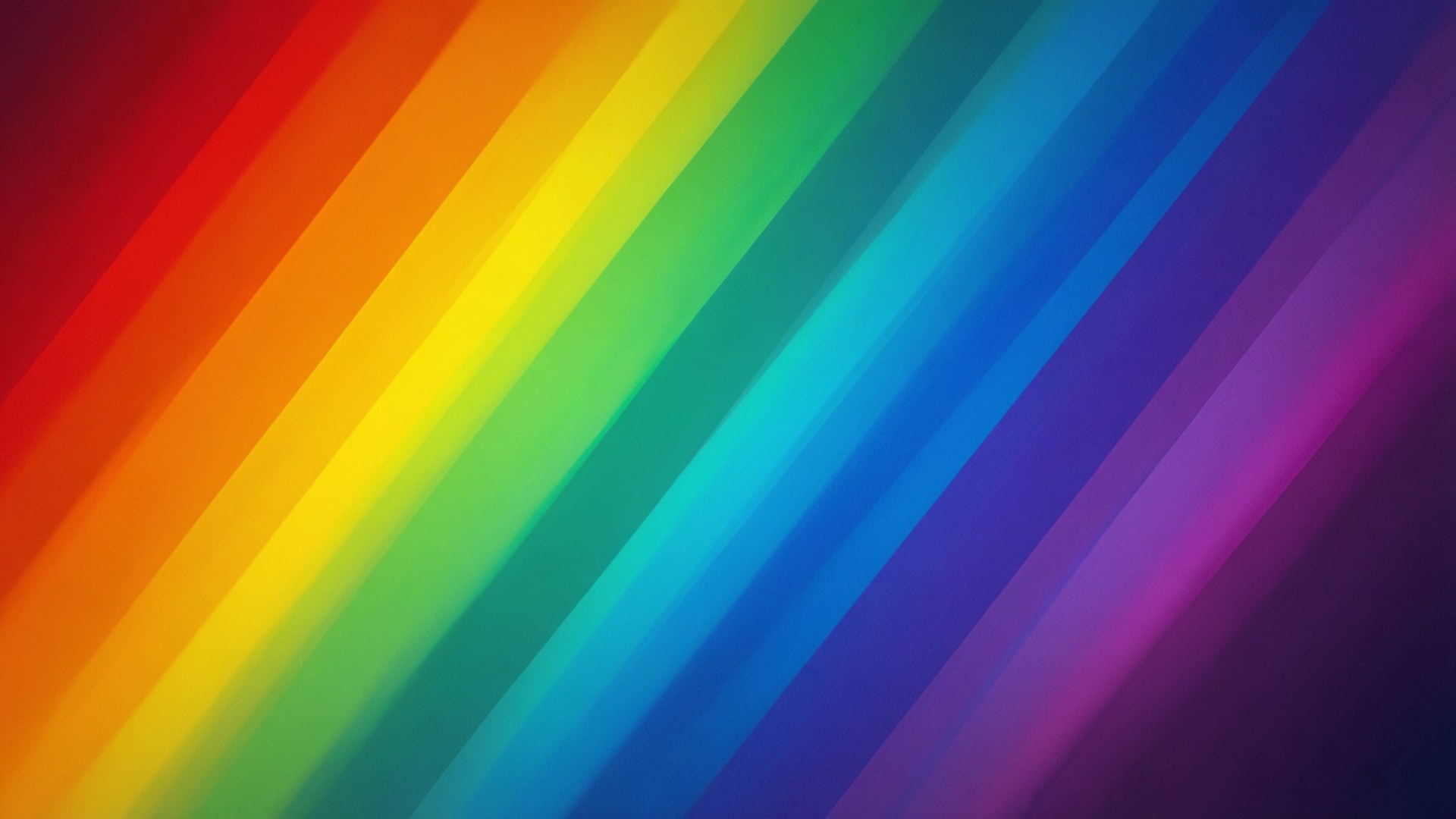 rainbow diagonal fade, red to violet, diagonal rainbow stripes, Full HD Desktop Wallpaper